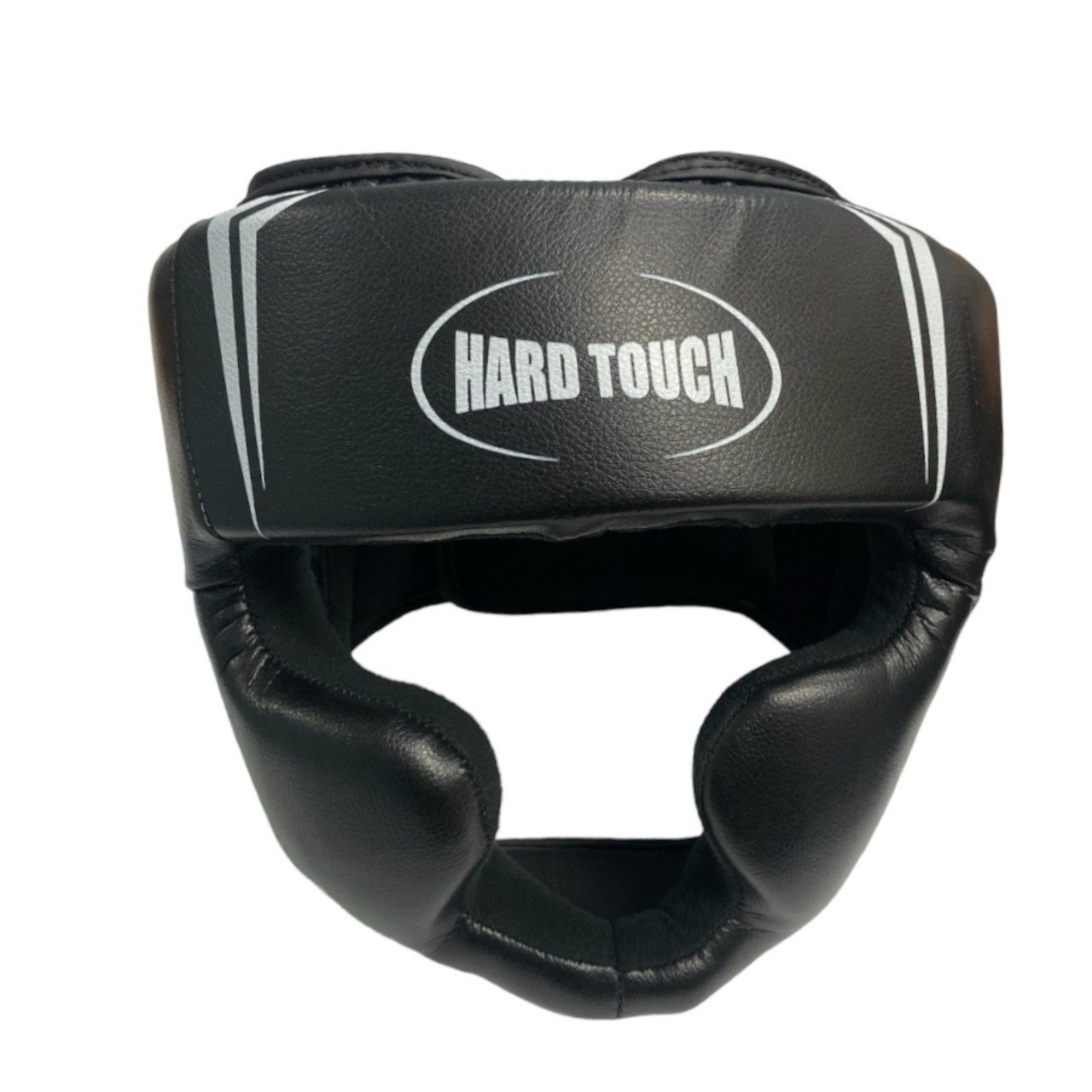 Шлем боксёрский МОЛНИЯ закрытый HARD TOUCH PU размер S чёрный