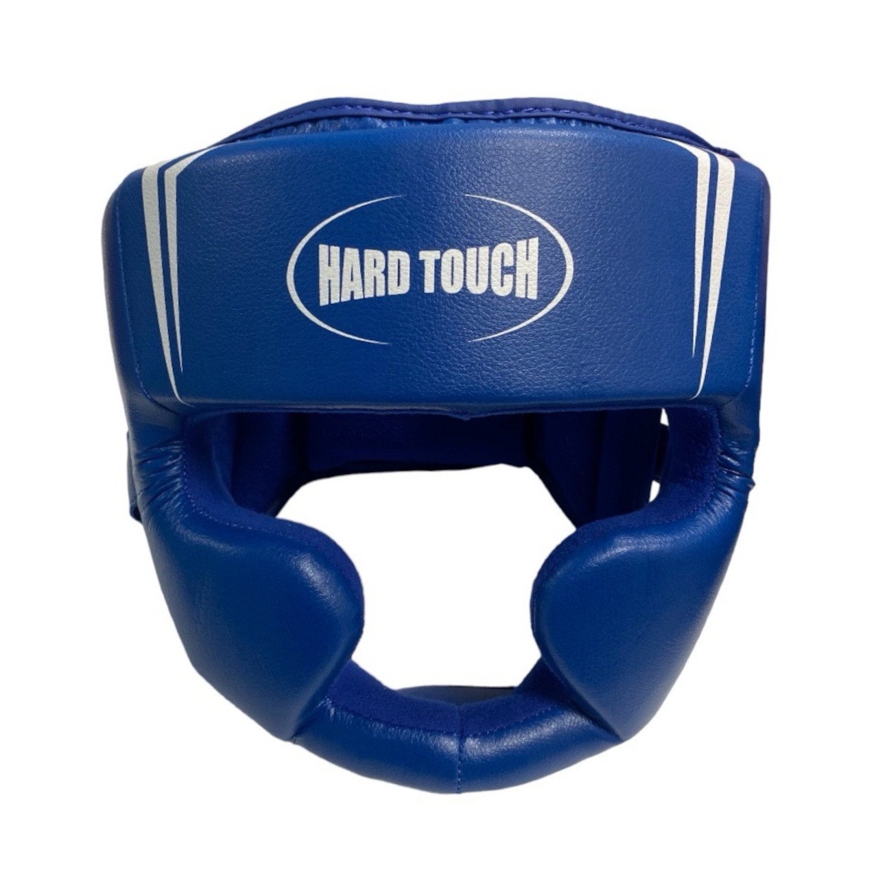 Шлем боксёрский МОЛНИЯ закрытый HARD TOUCH PU размер XL синий