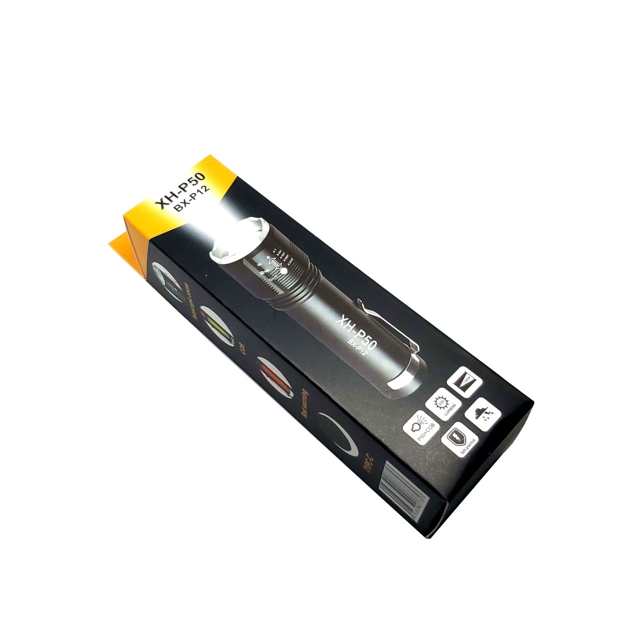Фонарик светодиодный аккумуляторный ручной UKR0-4