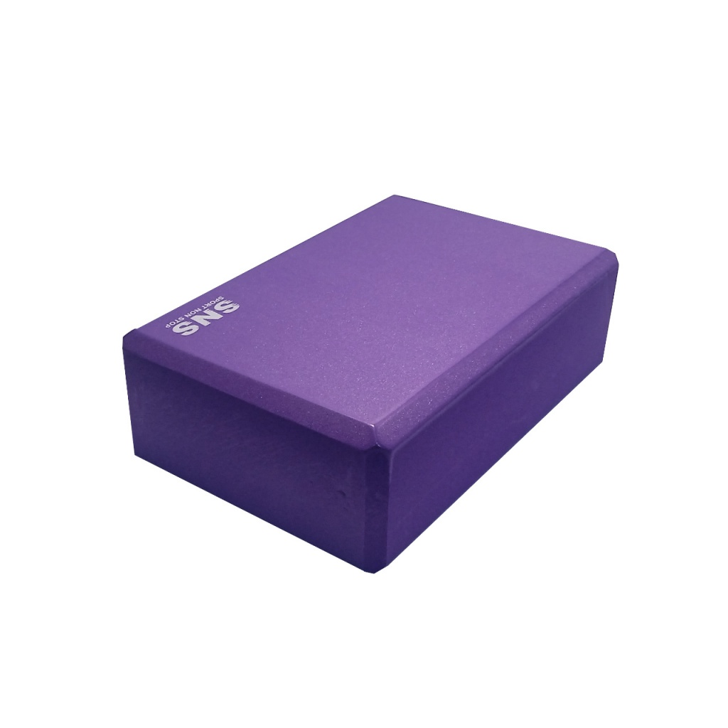 Блок для йоги фіолетовий YJ-K-Purple