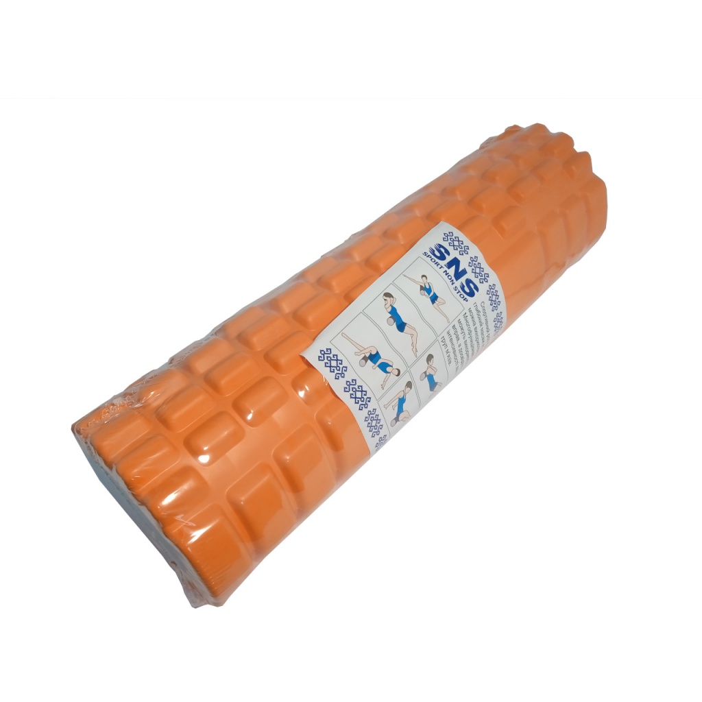 Рол для фітнесу SNS 45 см оранжевий JD2-45-ОРН