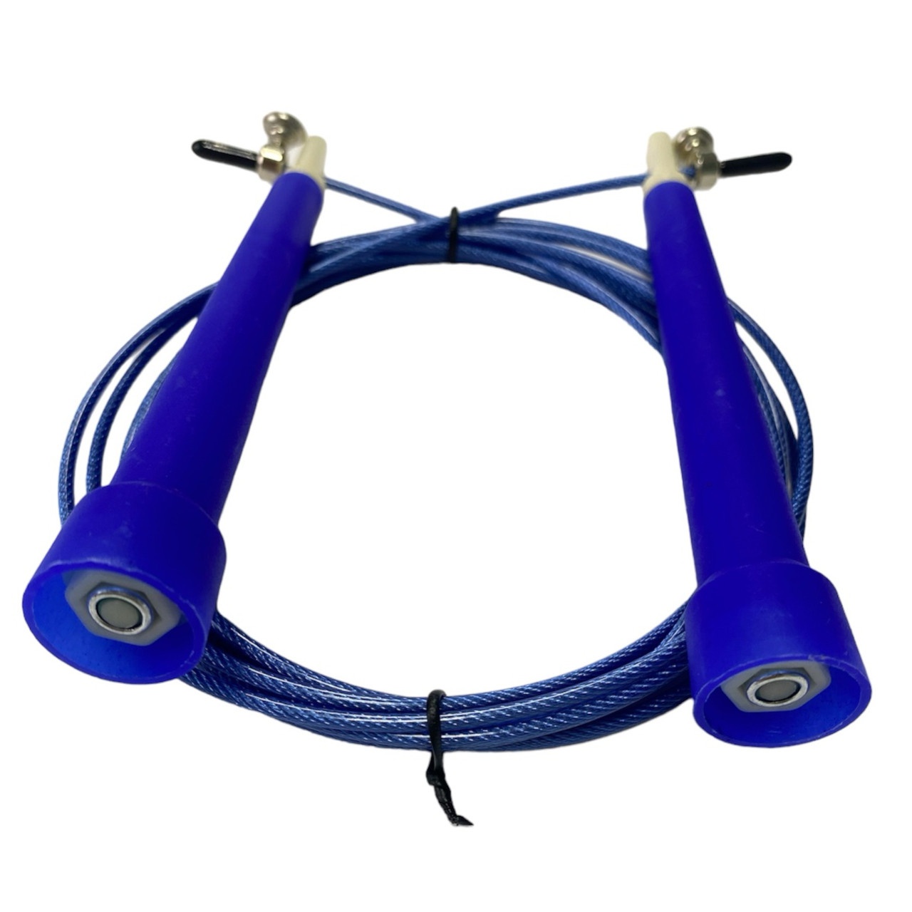 Скакалка для кросфіту синя С-10-blue