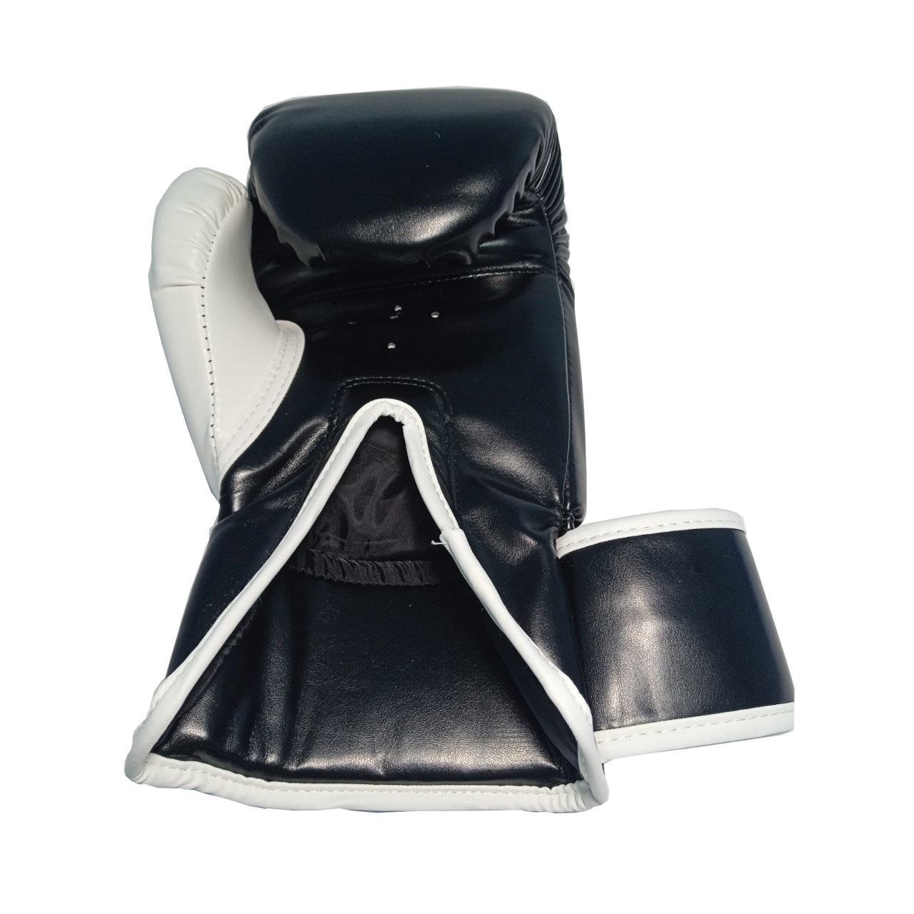 Перчатки боксёрские чёрные 6 унций POW-BZ-Ч6