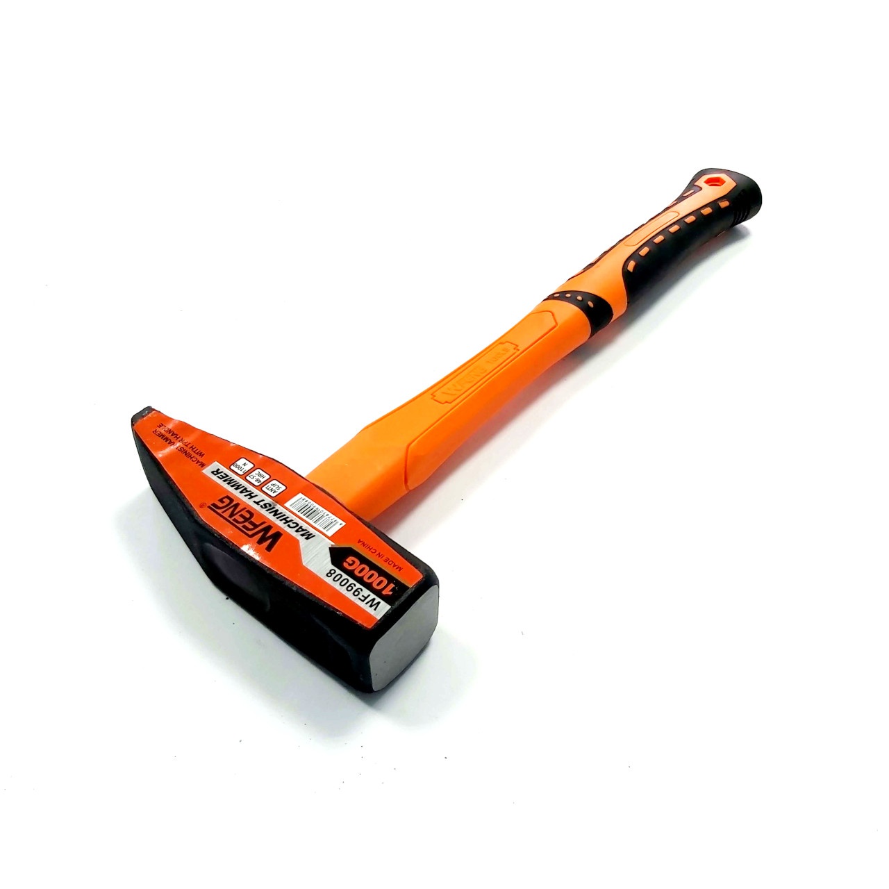 Молоток слюсарний фіберглас з гумою 1000 гр WF99008