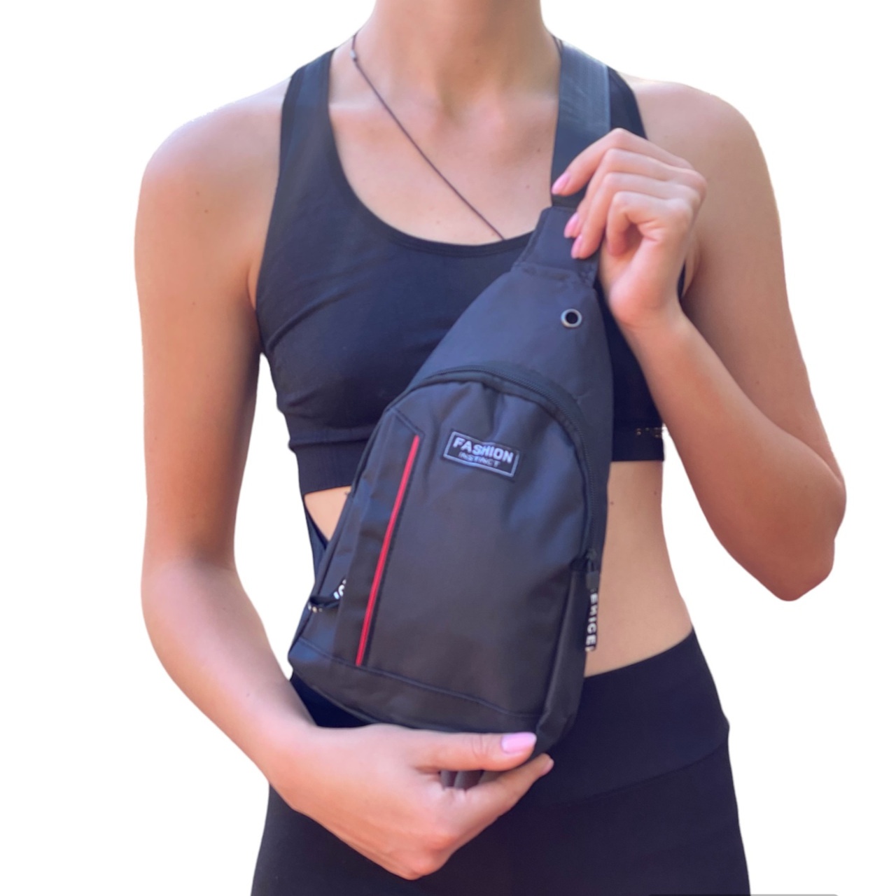 Сумка-слінг ХВВ-13-Ч чорна