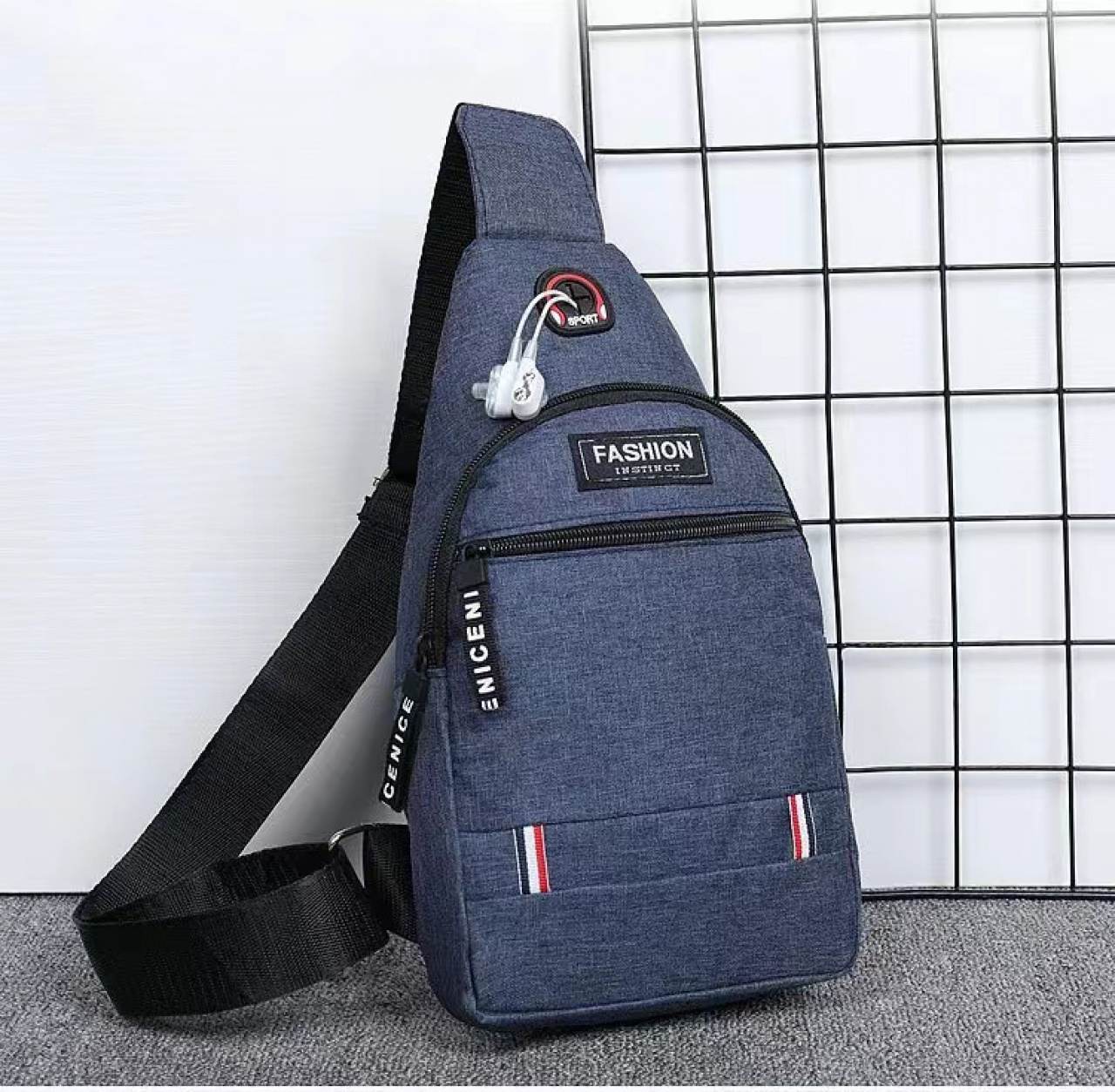 Сумка-слінг ХВВ-3-С синя