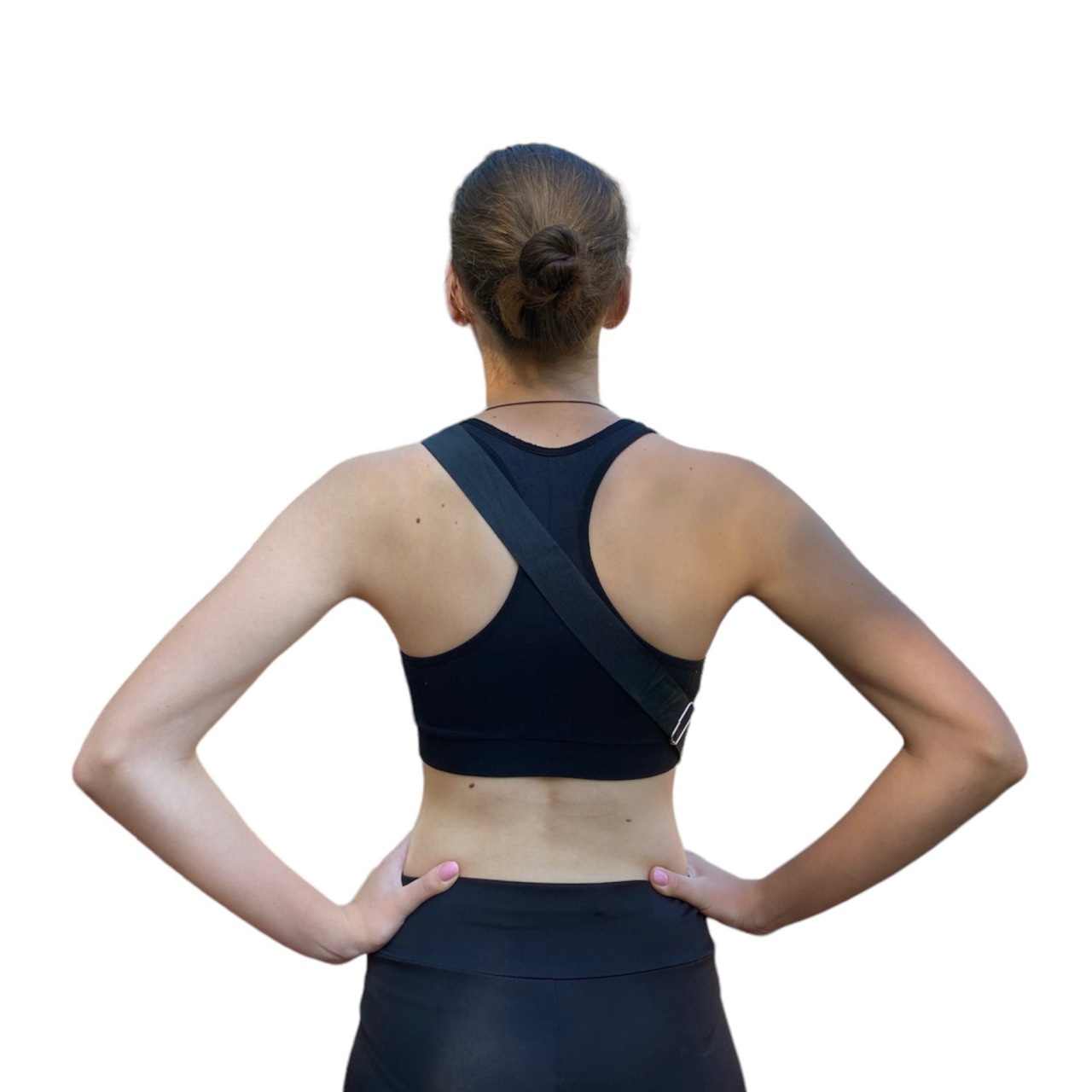 Сумка-слінг ХВВ-6-Ч+К чорно-червона