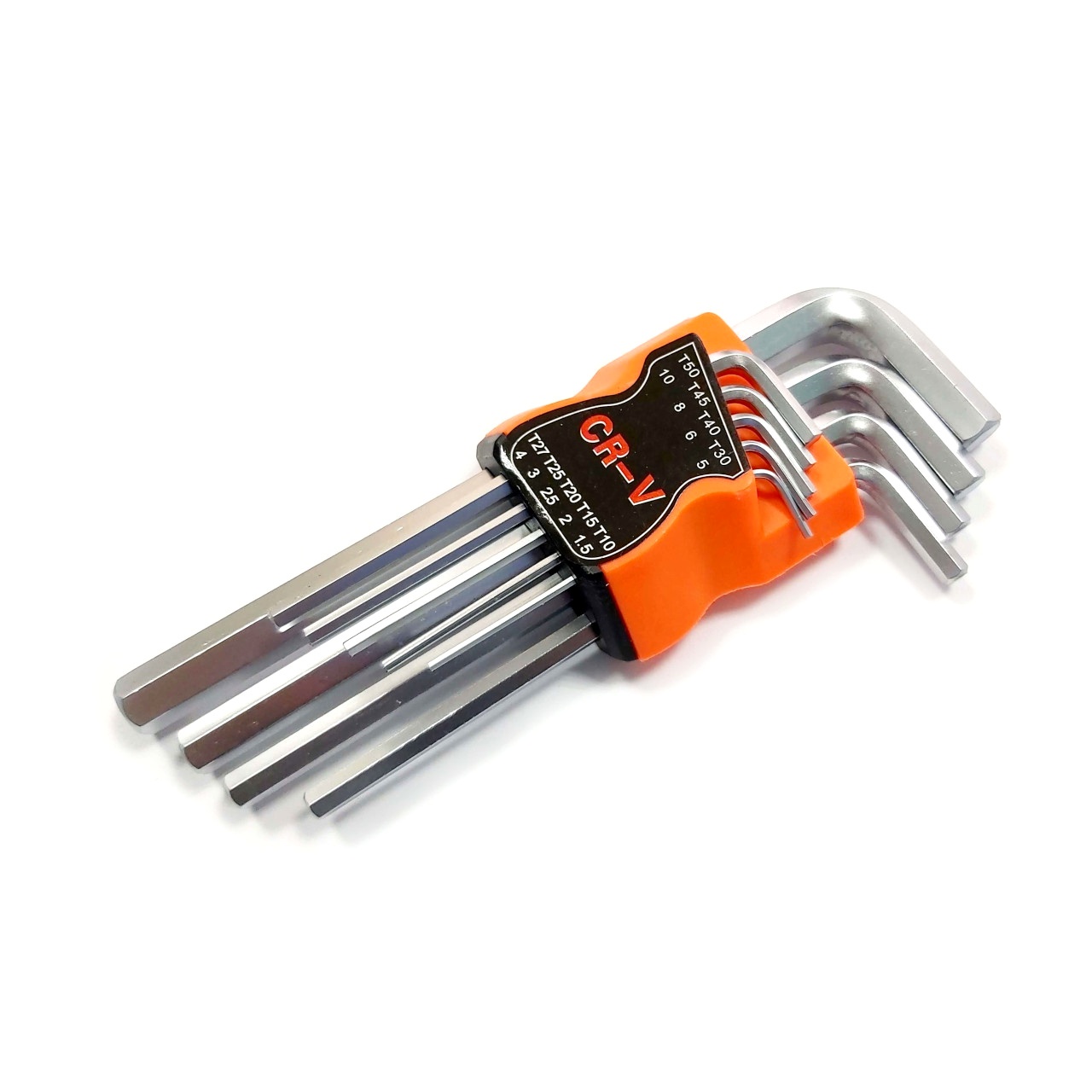 Набір ключів шестигранних CR-V подовжені 1,5-10 мм 9 шт