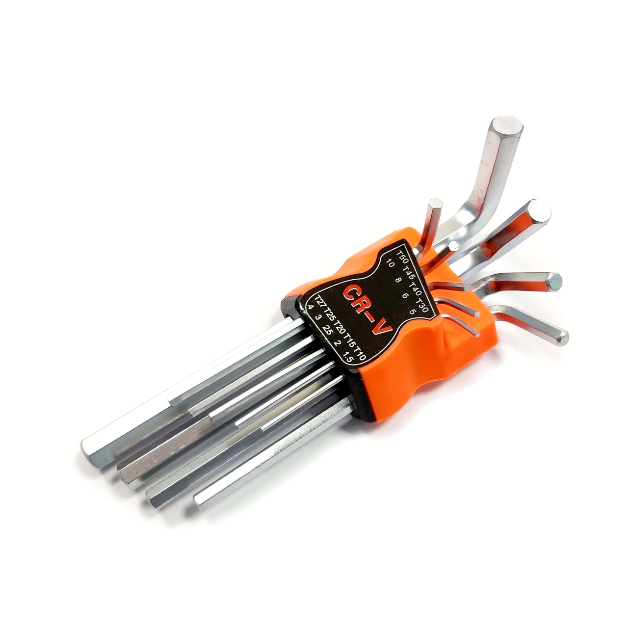 Набір ключів шестигранних CR-V подовжені 1,5-10 мм 9 шт