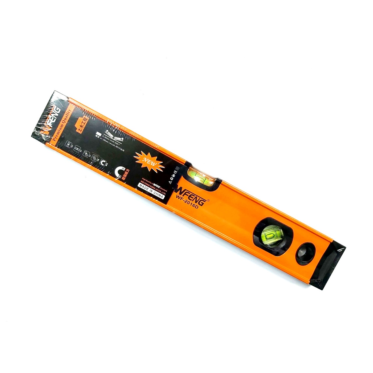 Рівень будівельний магнітний WF2016D 3 капсули 400 мм