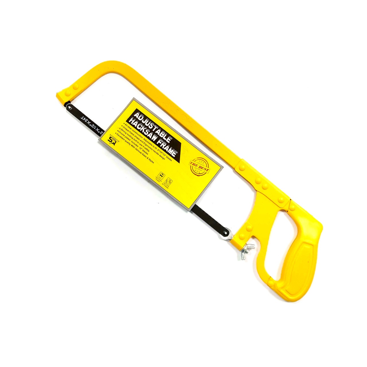 Пилка по металу цельна ручка