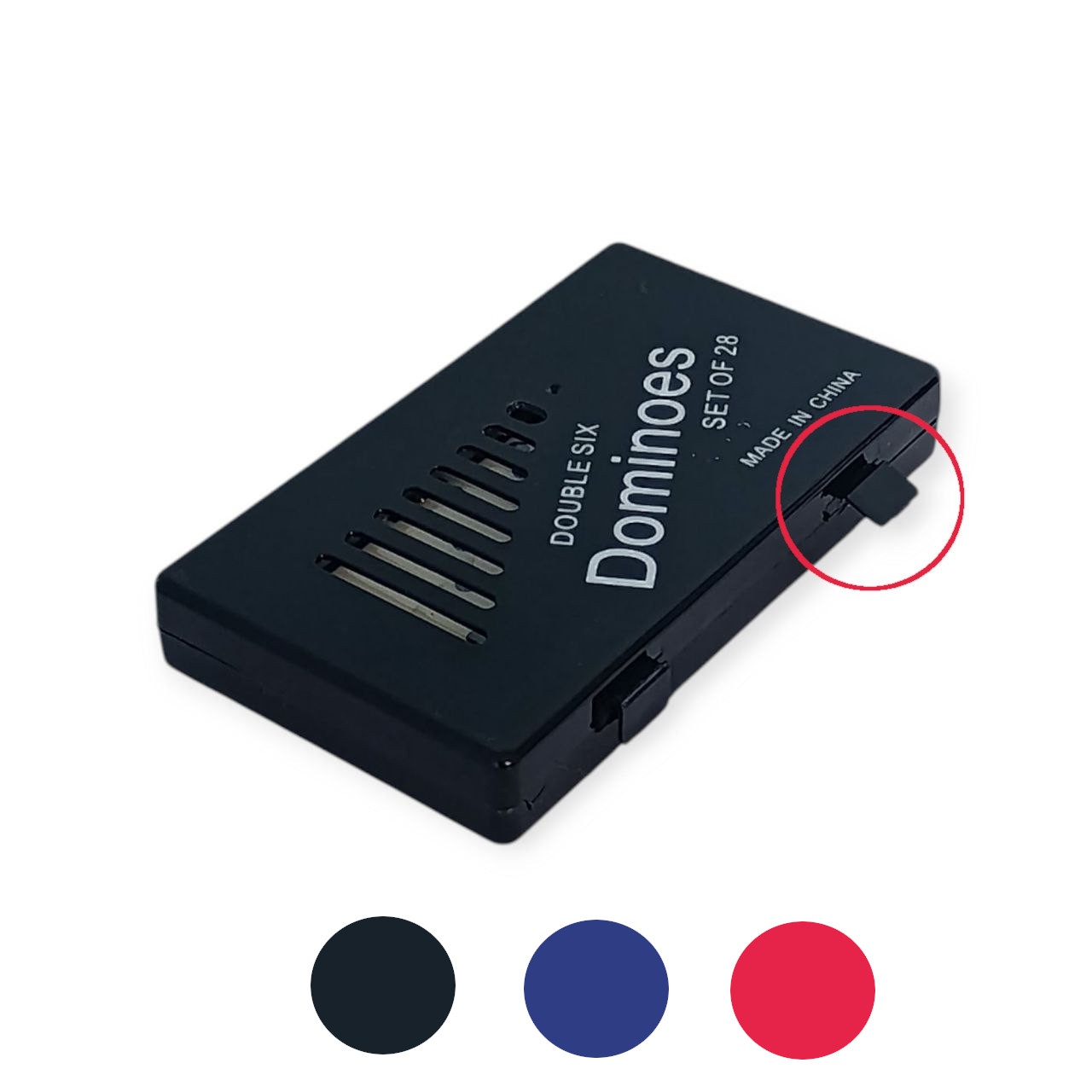 Гра настільна ДОМІНО у пластиковій коробочці в асортименті 5010ВР-Ч УЦІНКА