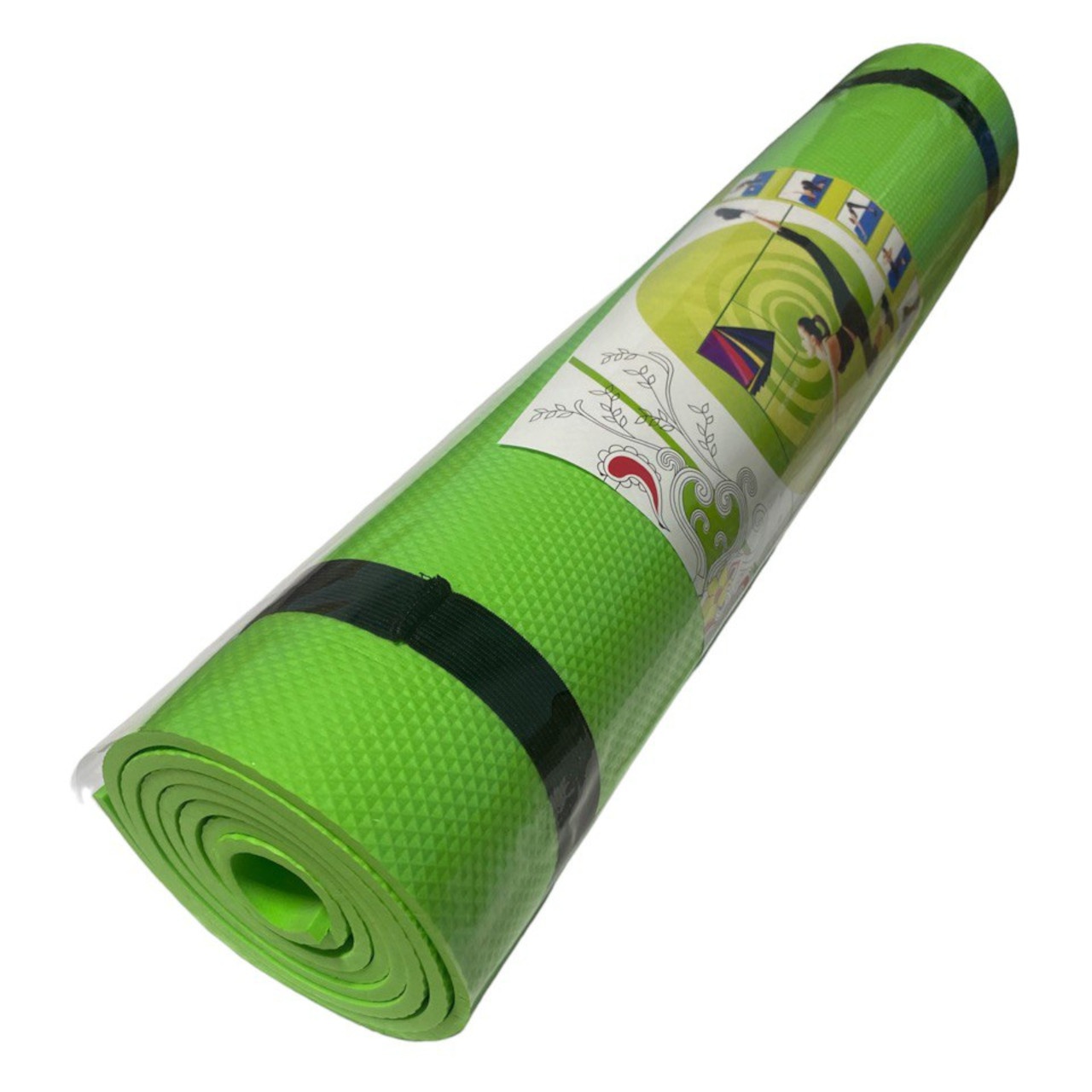 Каремат туристичний зелений 6 мм КВ 6106-green