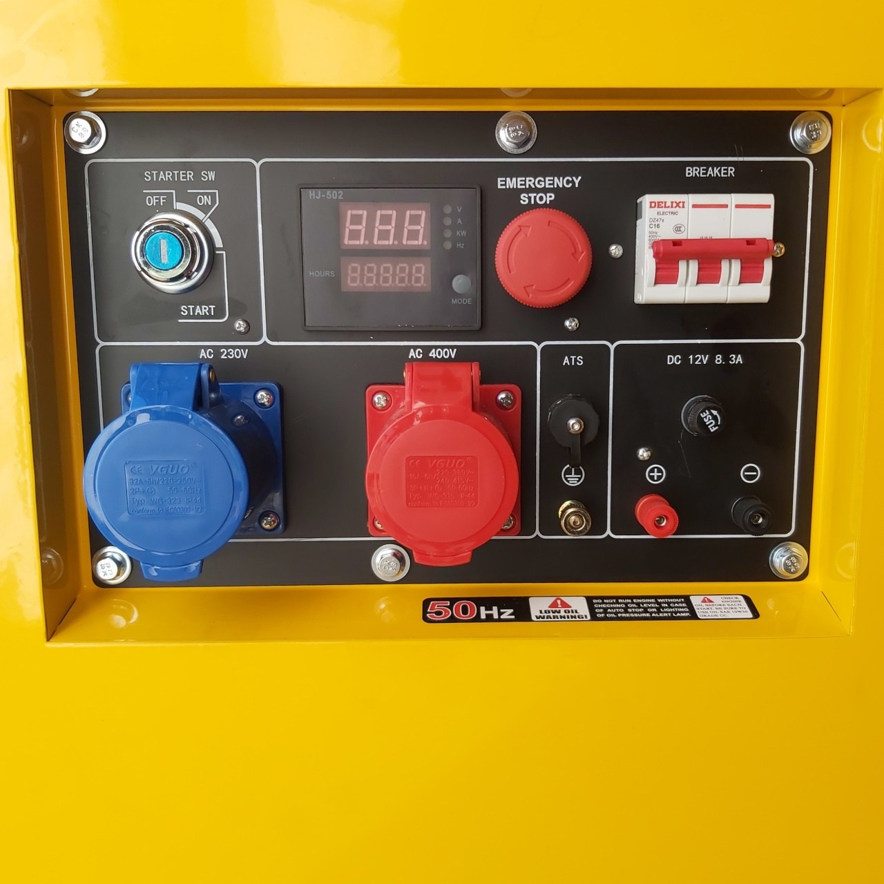 Дизельний генератор FASTPROF SDG11000SE 8кВт з повітряним охолодженням