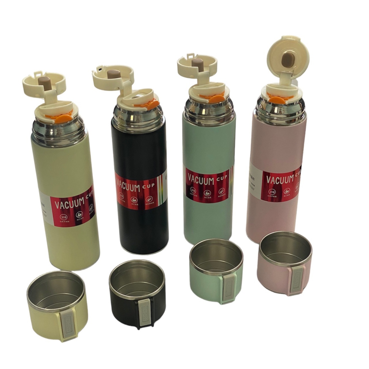 Термос сталевий для напоїв 500 мл Т7761 кольори в асортименті