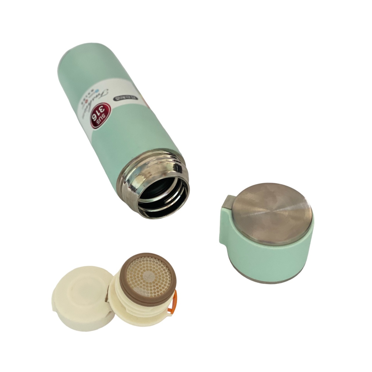 Термос сталевий для напоїв 500 мл Т7761 кольори в асортименті