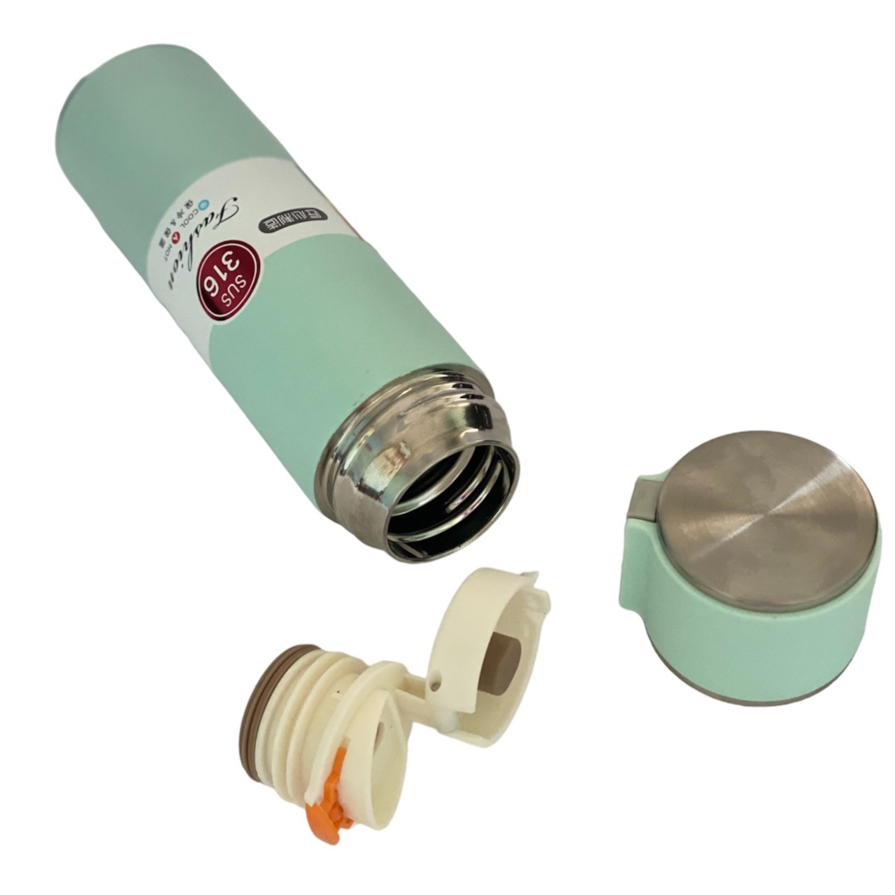 Термос сталевий для напоїв 500 мл Т7761 кольори в асортименті