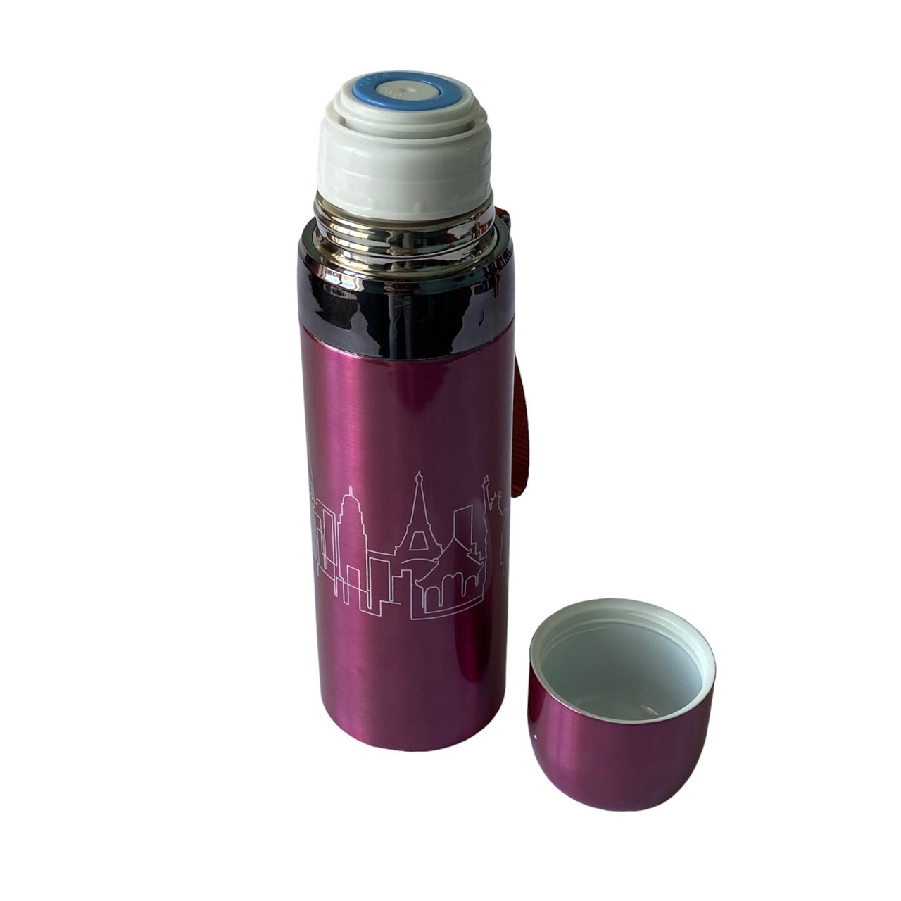 Термос сталевий для напоїв 500 мл FDKB-500 кольори в асортименті