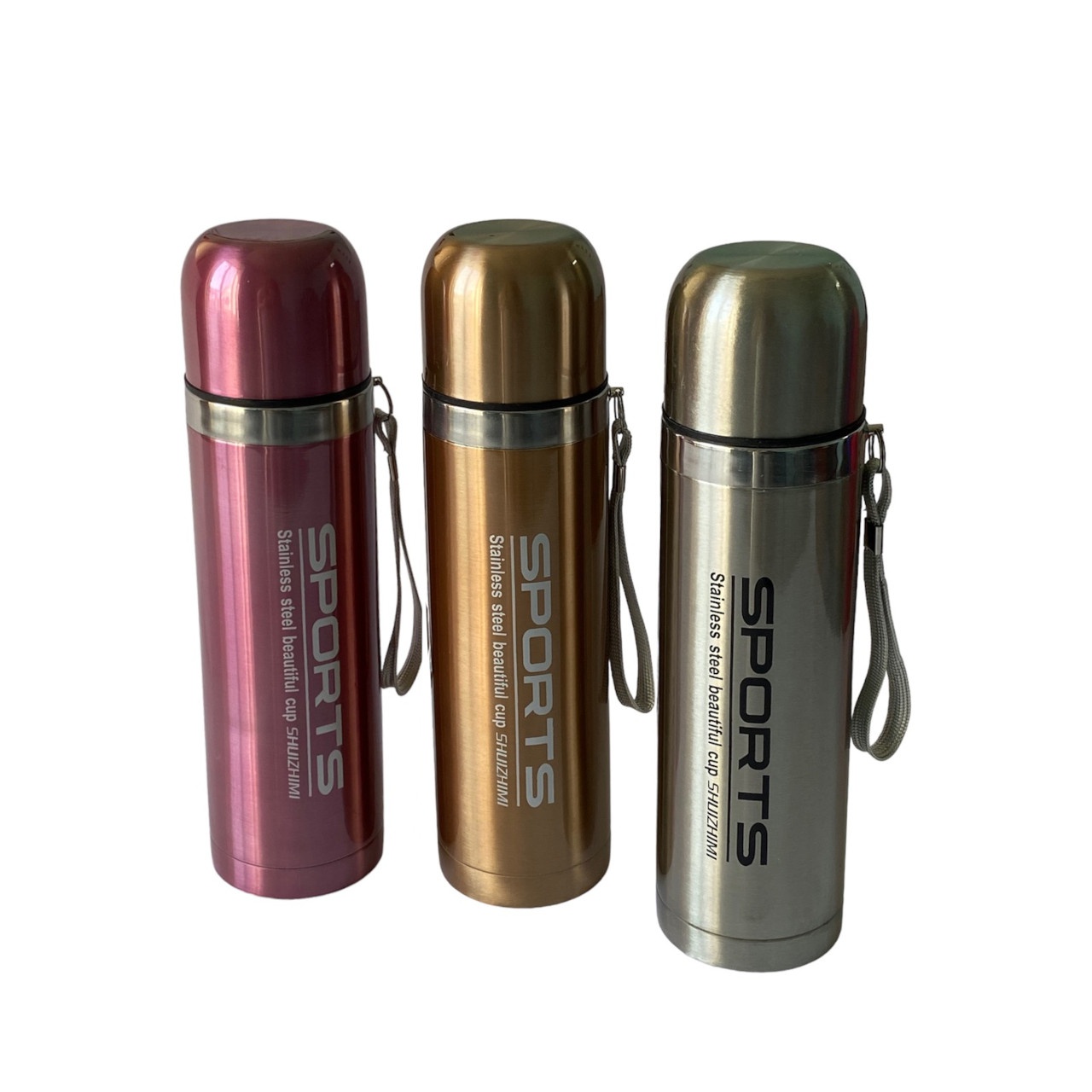 Термос сталевий для напоїв 750 мл Т8235 кольори в асортименті