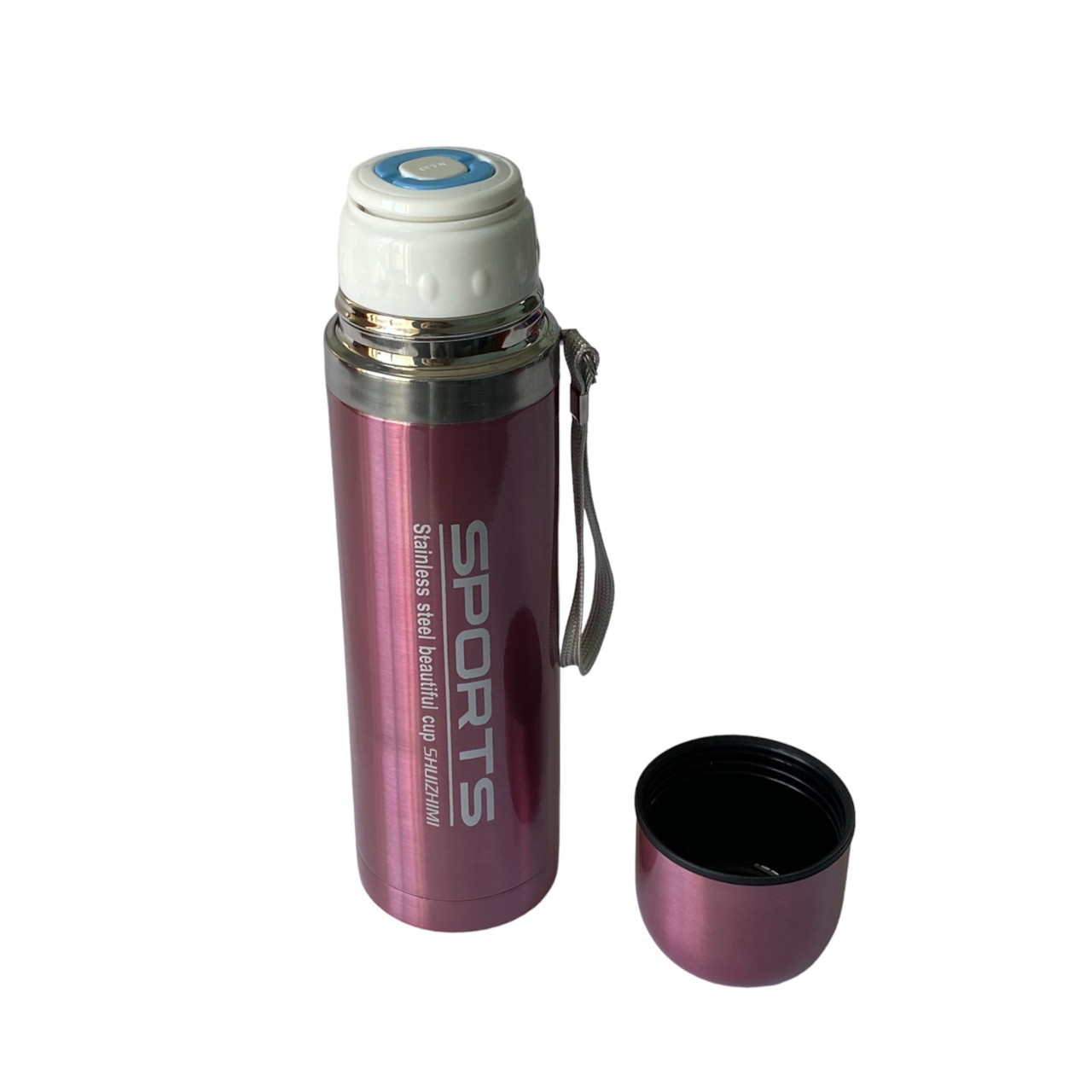 Термос сталевий для напоїв 500 мл Т8233 кольори в асортименті