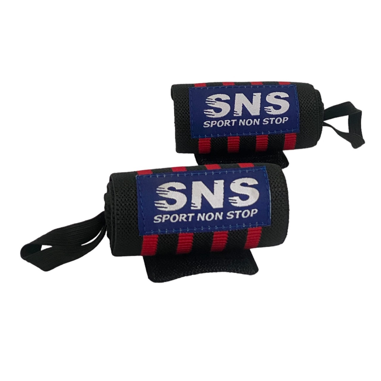 Напульсник фіксуючий для тяги чорно-червоний ТА7-Red