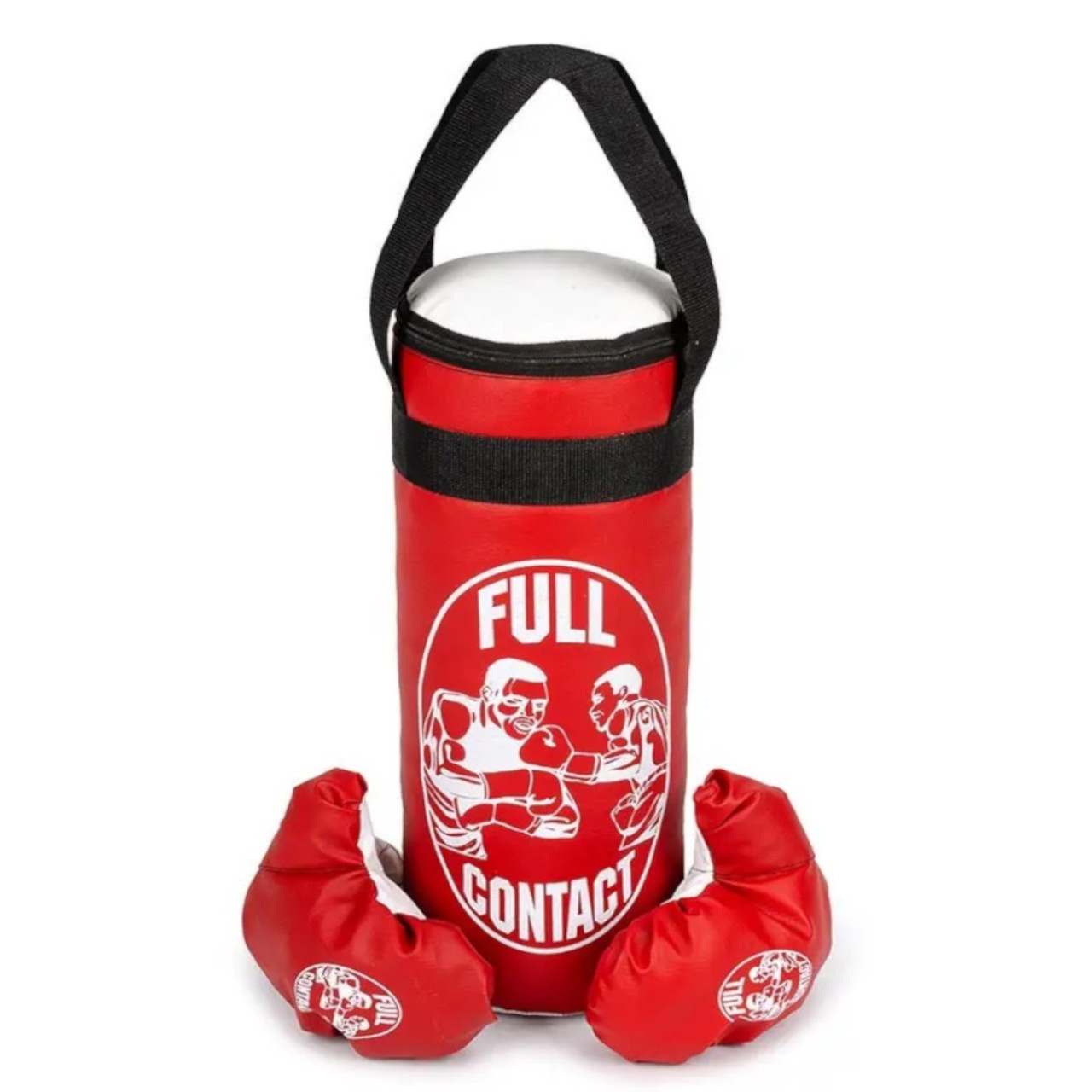 Набір боксерський дитячий Full Contact червоний великий