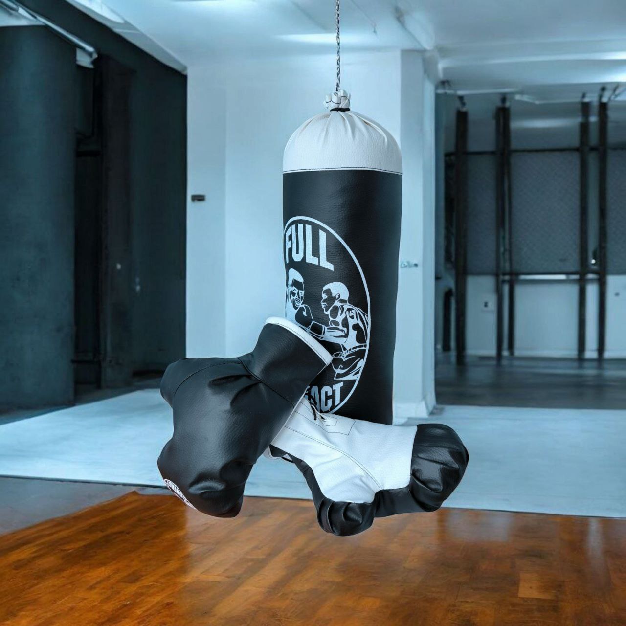 Набір боксерський дитячий Full Contact чорний малий