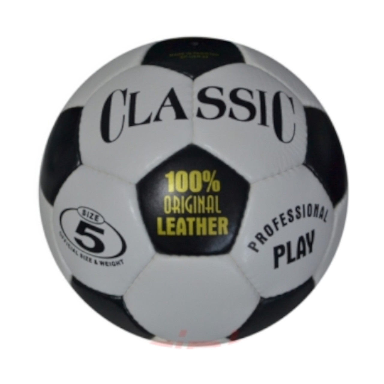 М'яч футбольний шкіряний