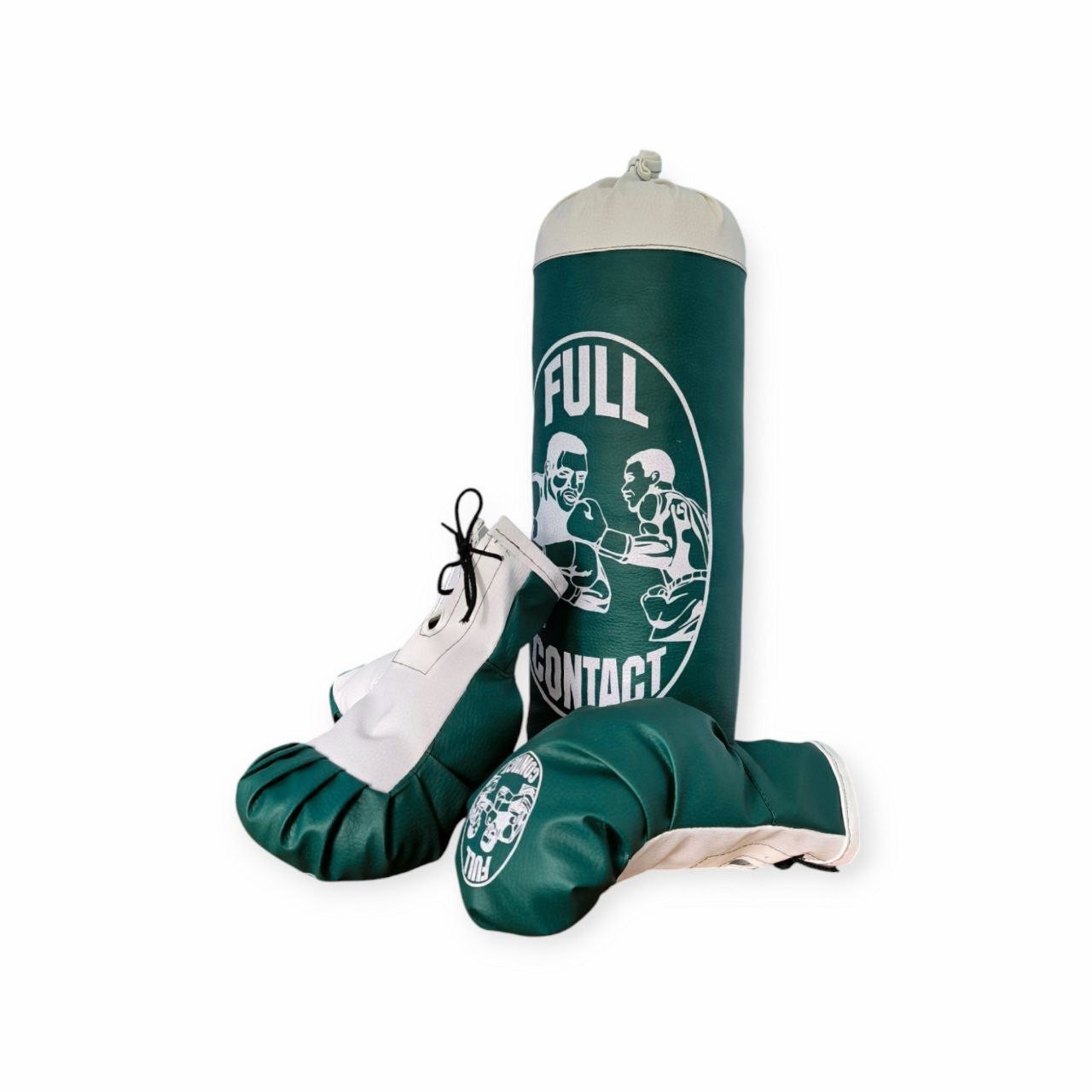 Набір боксерський дитячий Full Contact зелений малий