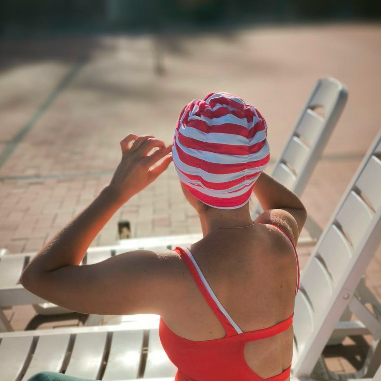 Шапочка для плавання принтована BZ-B