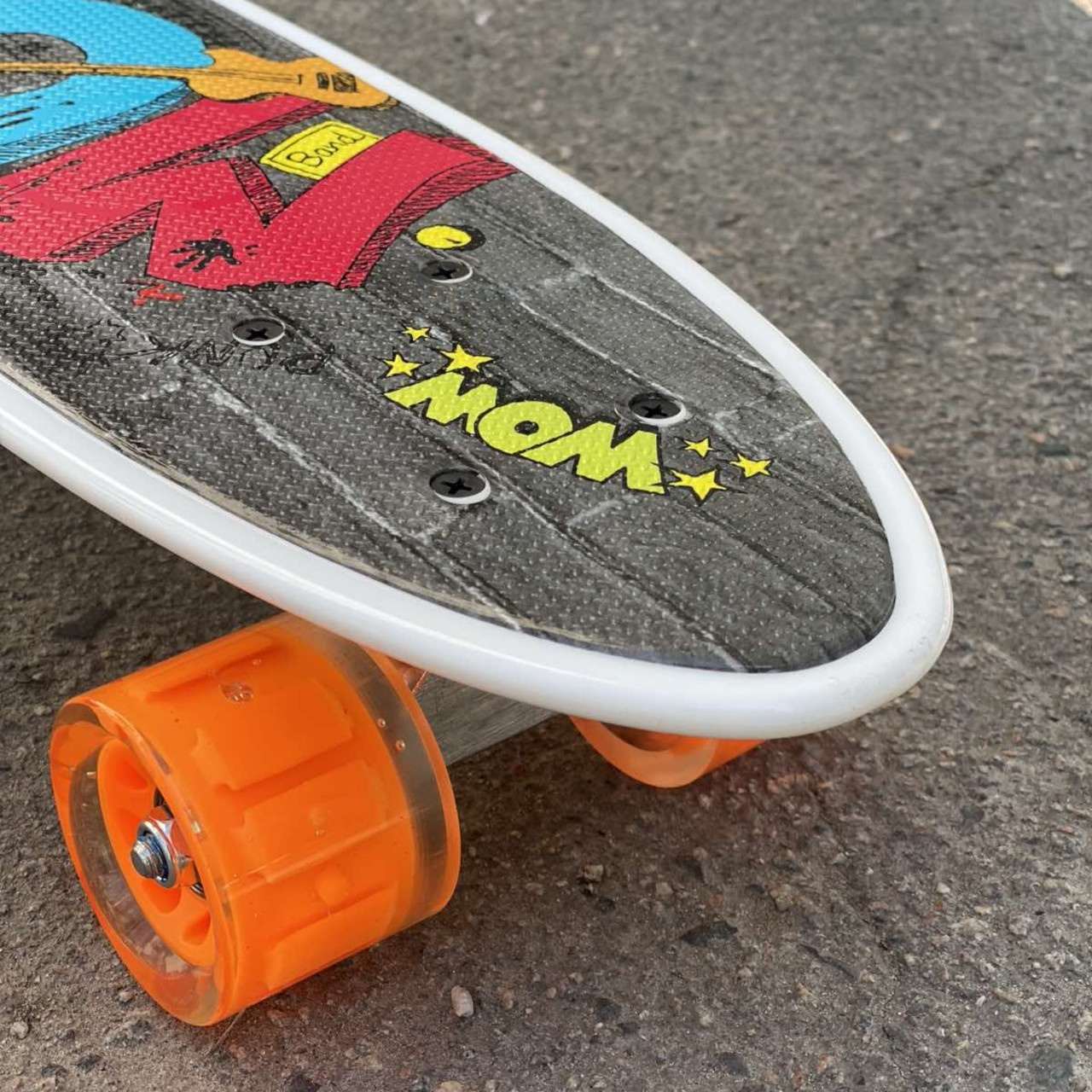 Скейт Penny з прорізом для руки MUSIC YST22-1MU