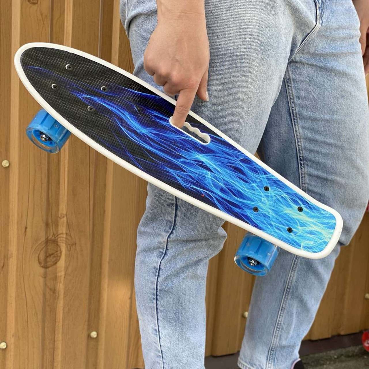 Скейт Penny з прорізом для руки ВОГОНЬ YST22-4HY