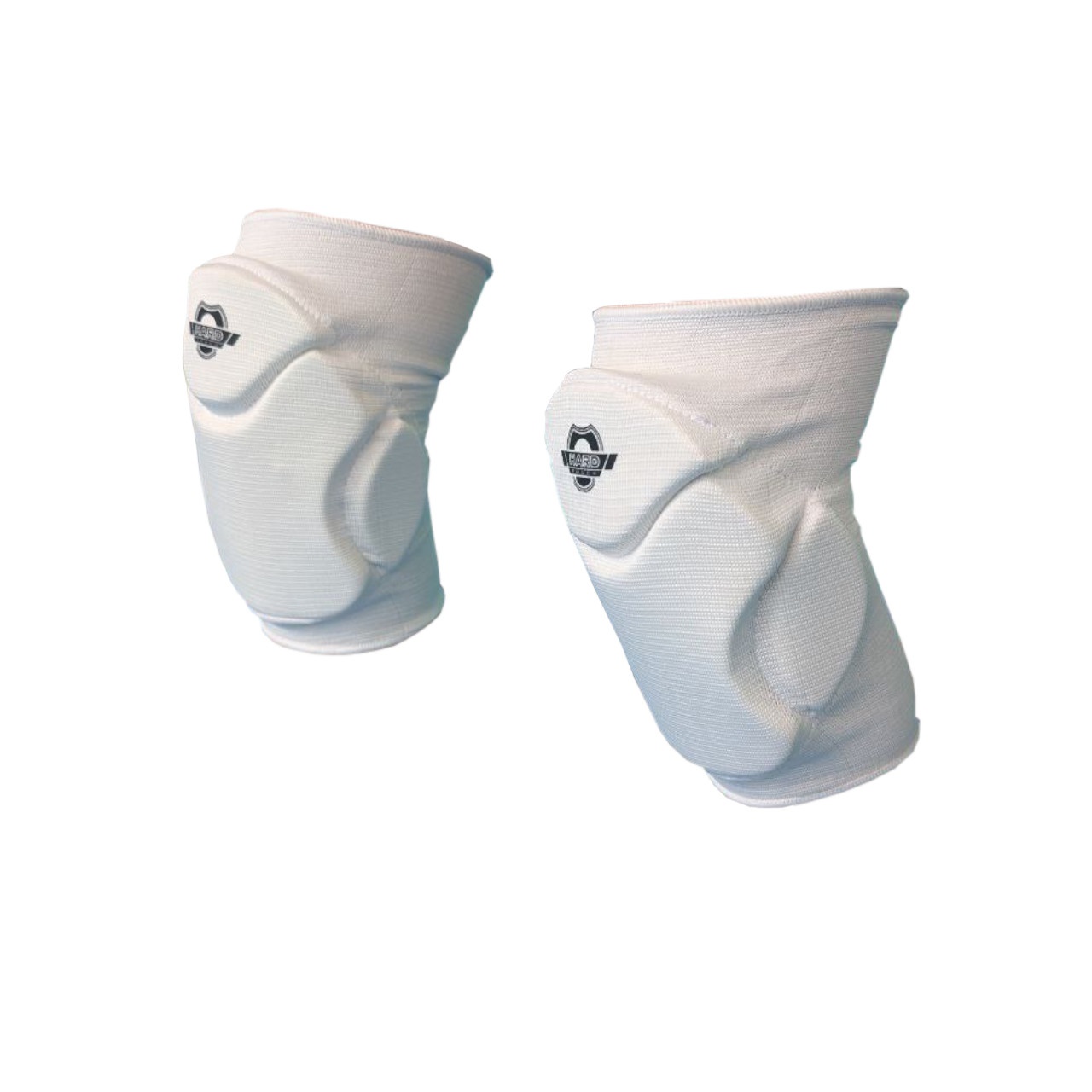 Наколінники волейбольні PROFI HARD TOUCH з бічним захистом білі розмір М