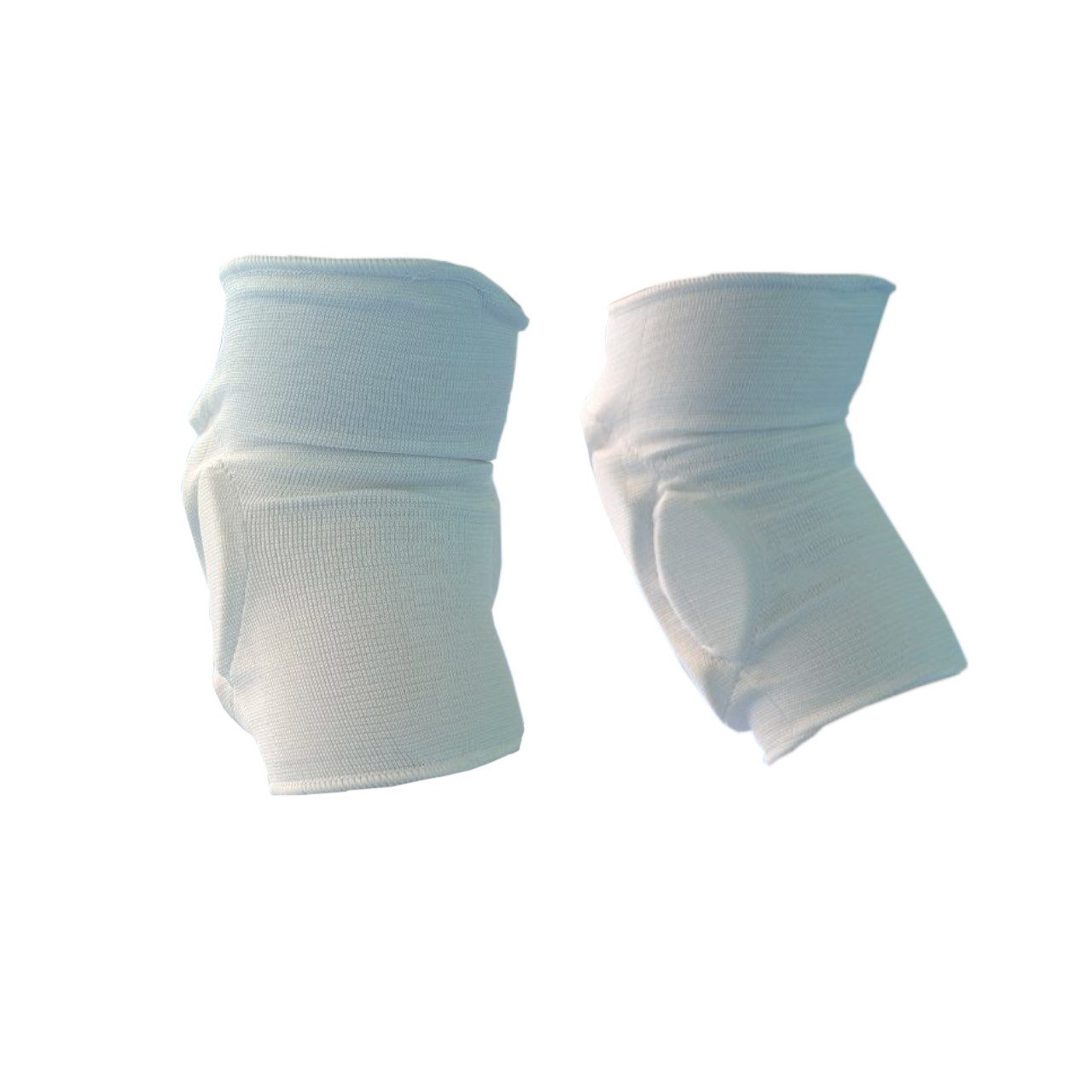 Наколінники волейбольні PROFI HARD TOUCH з бічним захистом білі розмір L