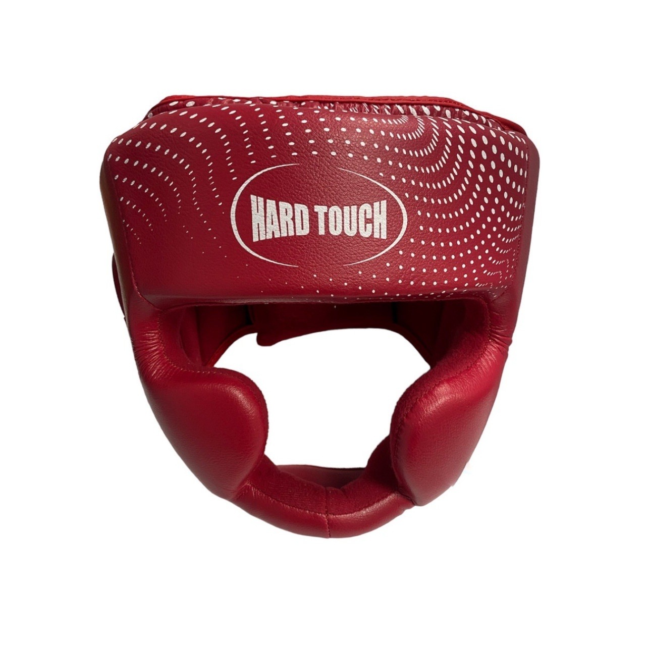 Шолом боксерський закритий HARD TOUCH PU червоний S