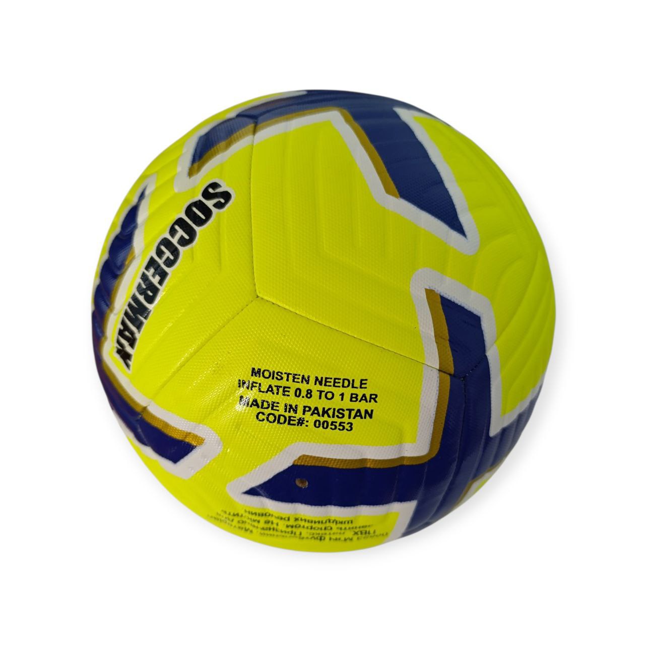 М'яч футбольний SOCCER MAX HYBRID жовтий