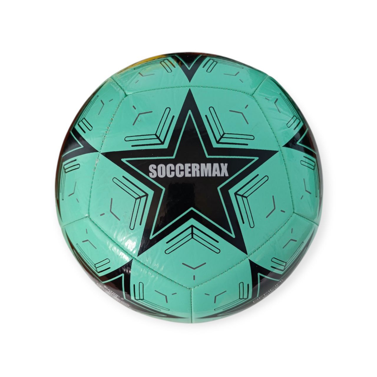 М'яч футбольний SOCCER MAX STAR зелений