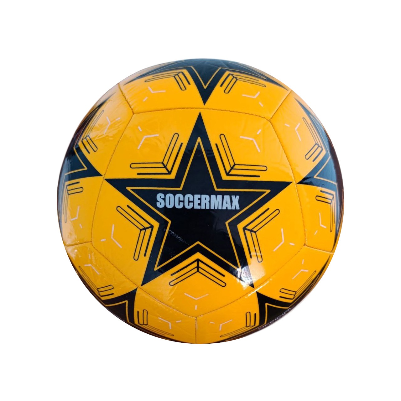 М'яч футбольний SOCCER MAX STAR оранжевий