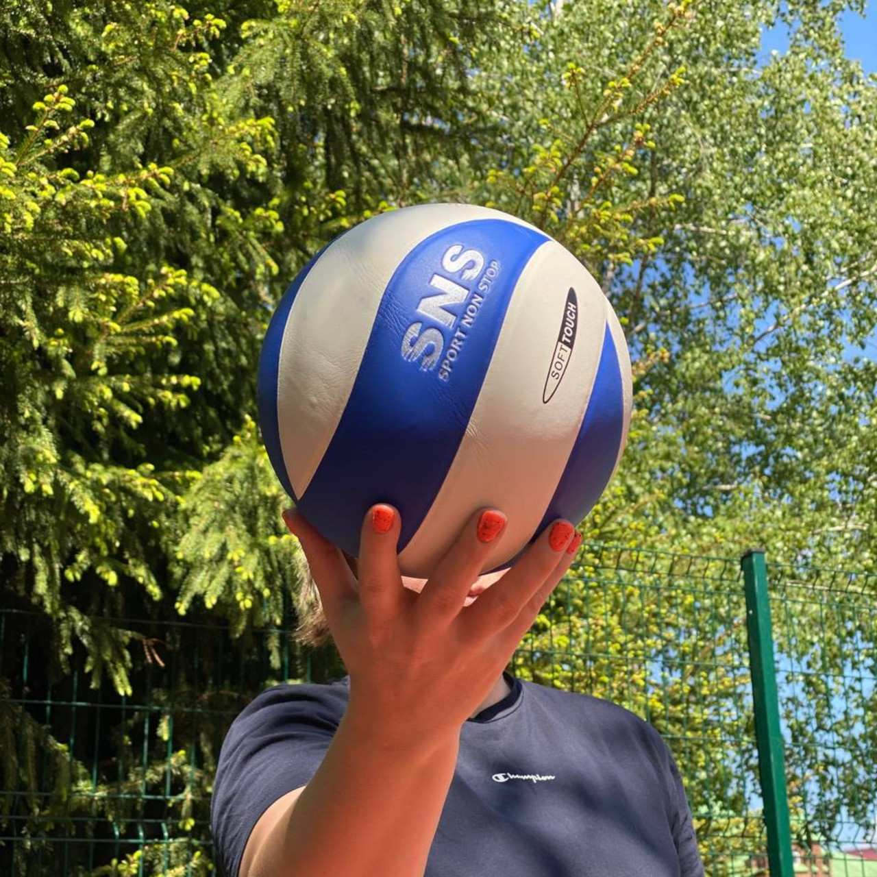 М'яч волейбольний клеєний VS1003