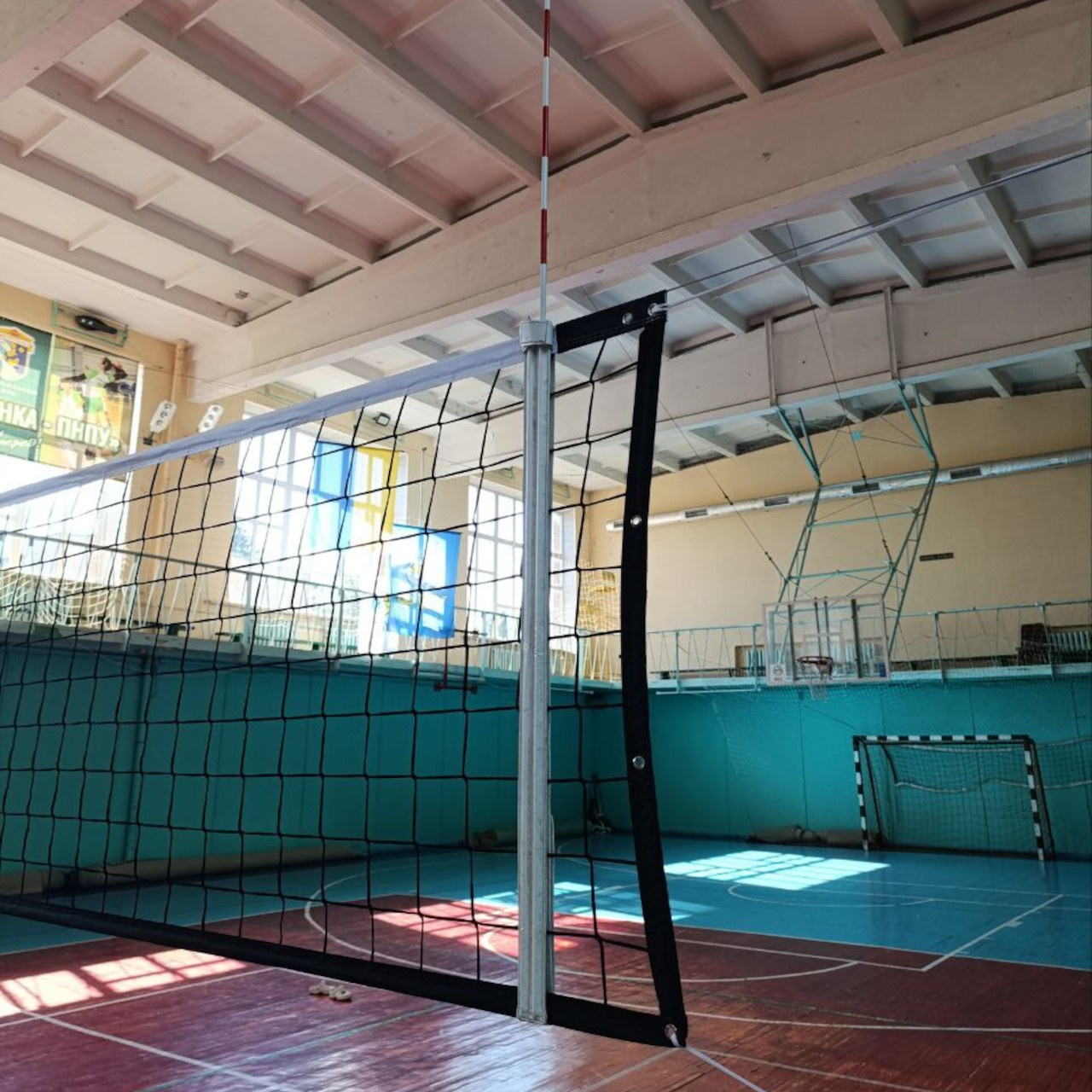 Сітка волейбольна з тросом у сумочці 4005-1-С