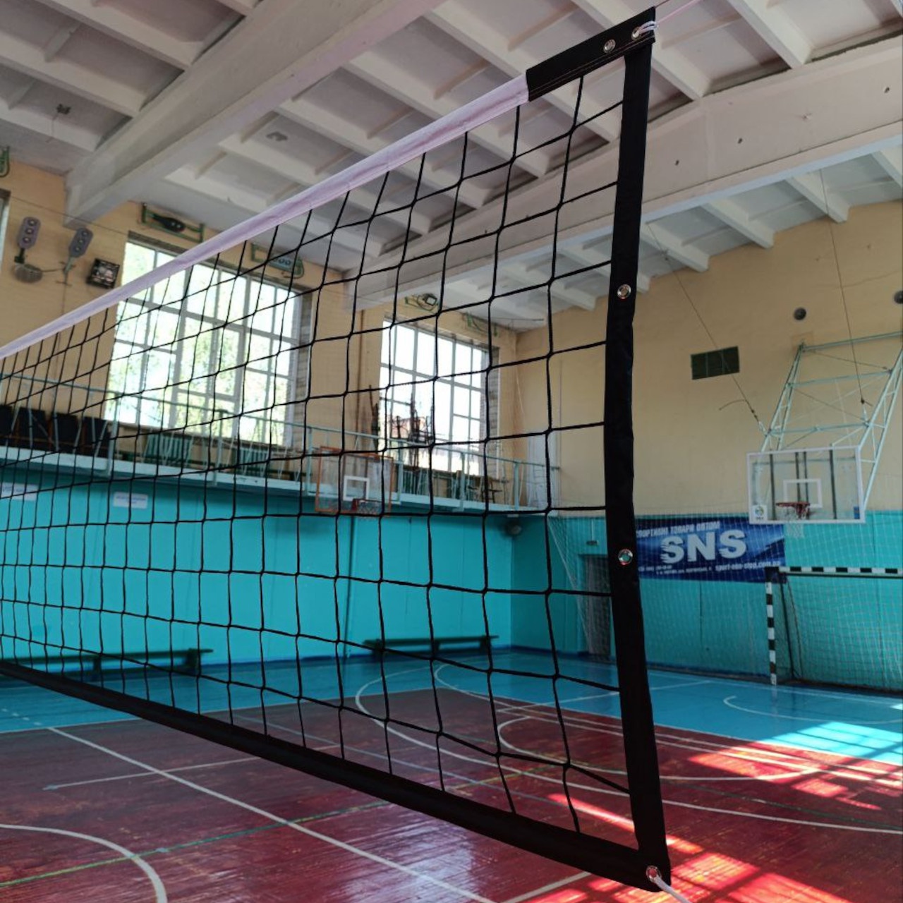 Сітка волейбольна з тросом у сумочці 4005-1-С