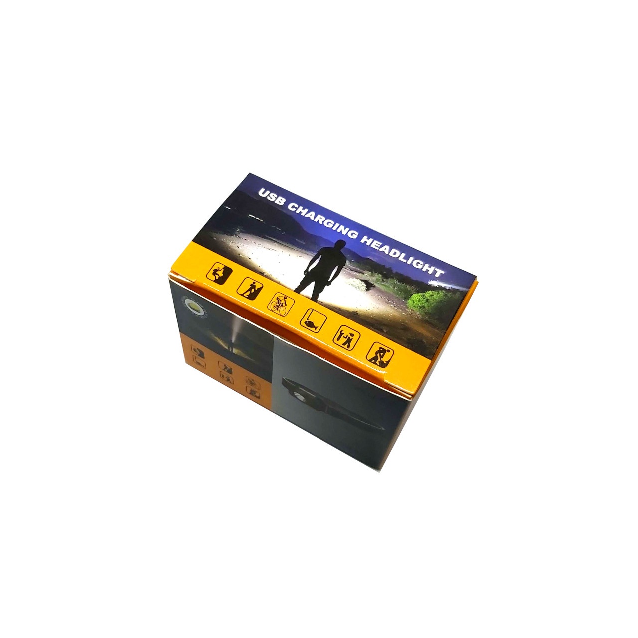 Ліхтарик світлодіодний акумуляторний на голову UKR0-1