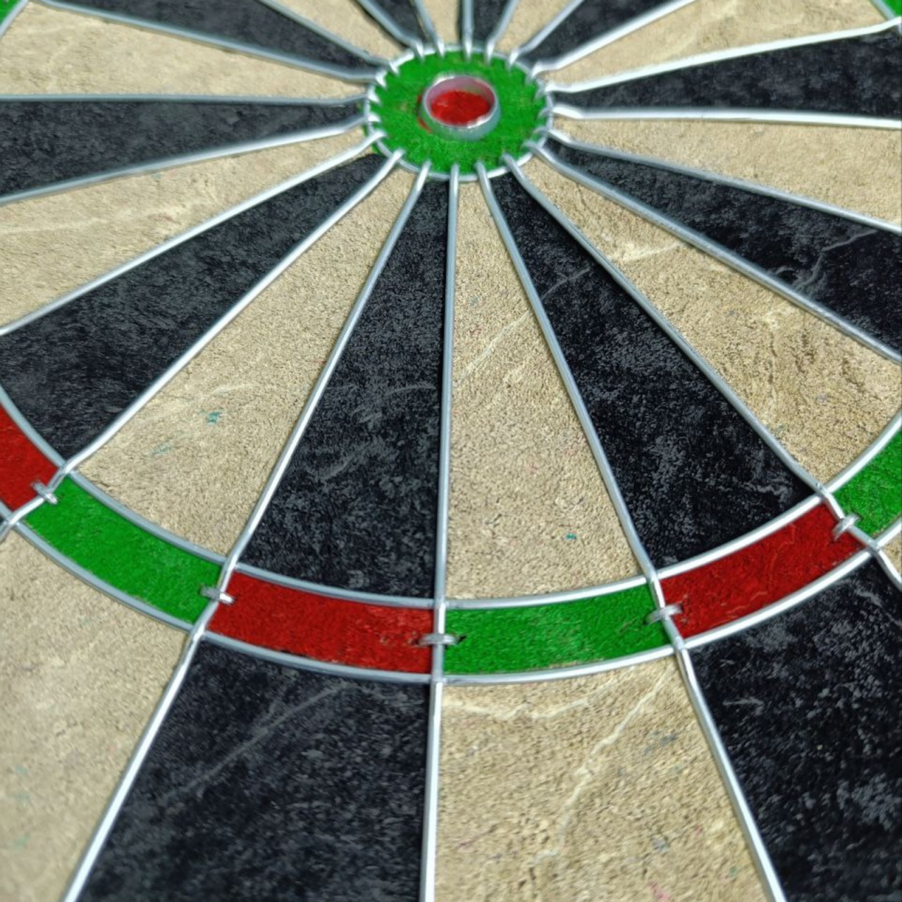 Дартс з флокованою мішенню та металевими цифрами SJ-1816