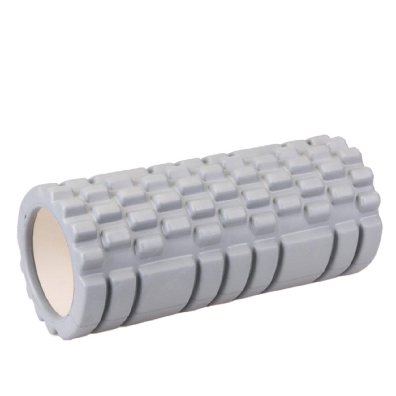 Масажний валик КЛАСИЧНИЙ SNS 33 см сірий EVAJD2-33-grey