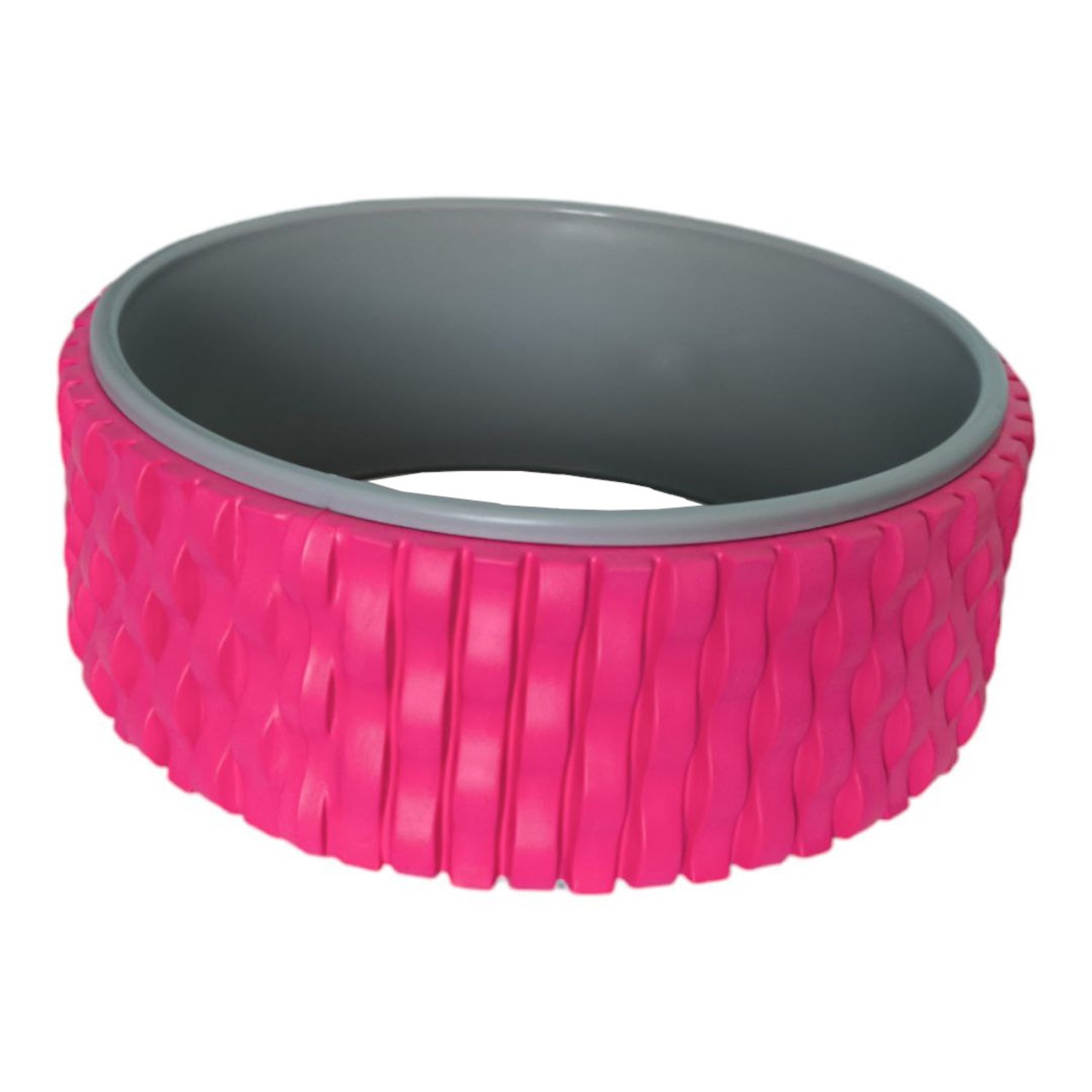 Колесо балансувальне ХВИЛІ для йоги рожеве O3-LT rose red