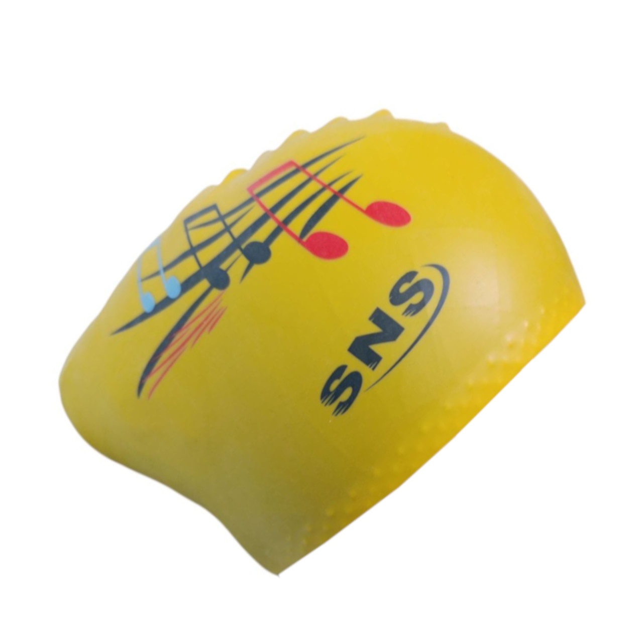 Шапочка для плавання для довгого волосся SNS KW-1Ж yellow music