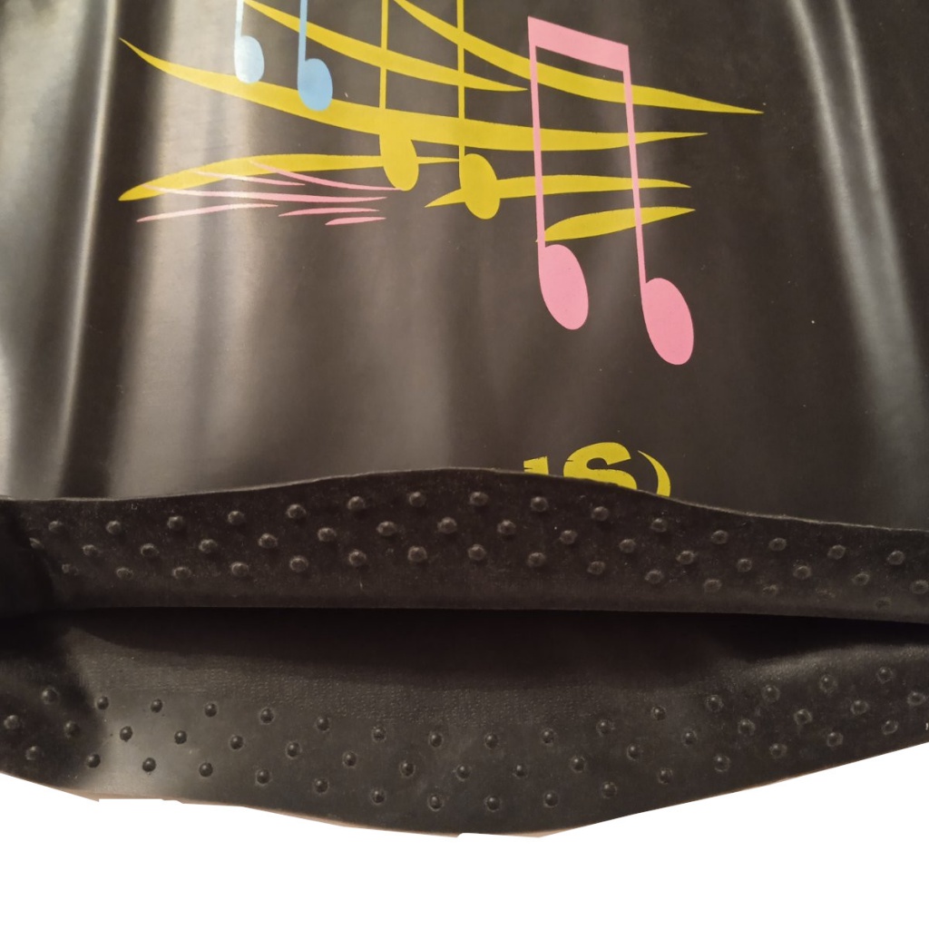 Шапочка для плавання для довгого волосся SNS KW-1Ч black music