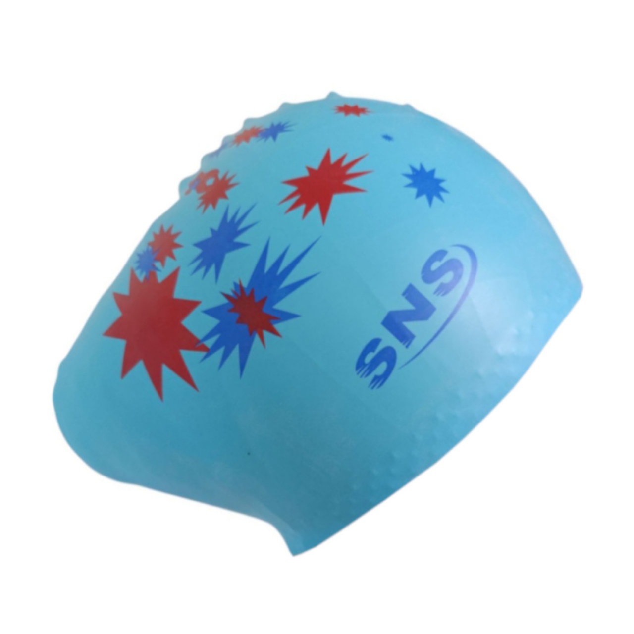 Шапочка для плавання для довгого волосся SNS KW-2Г blue galaxy