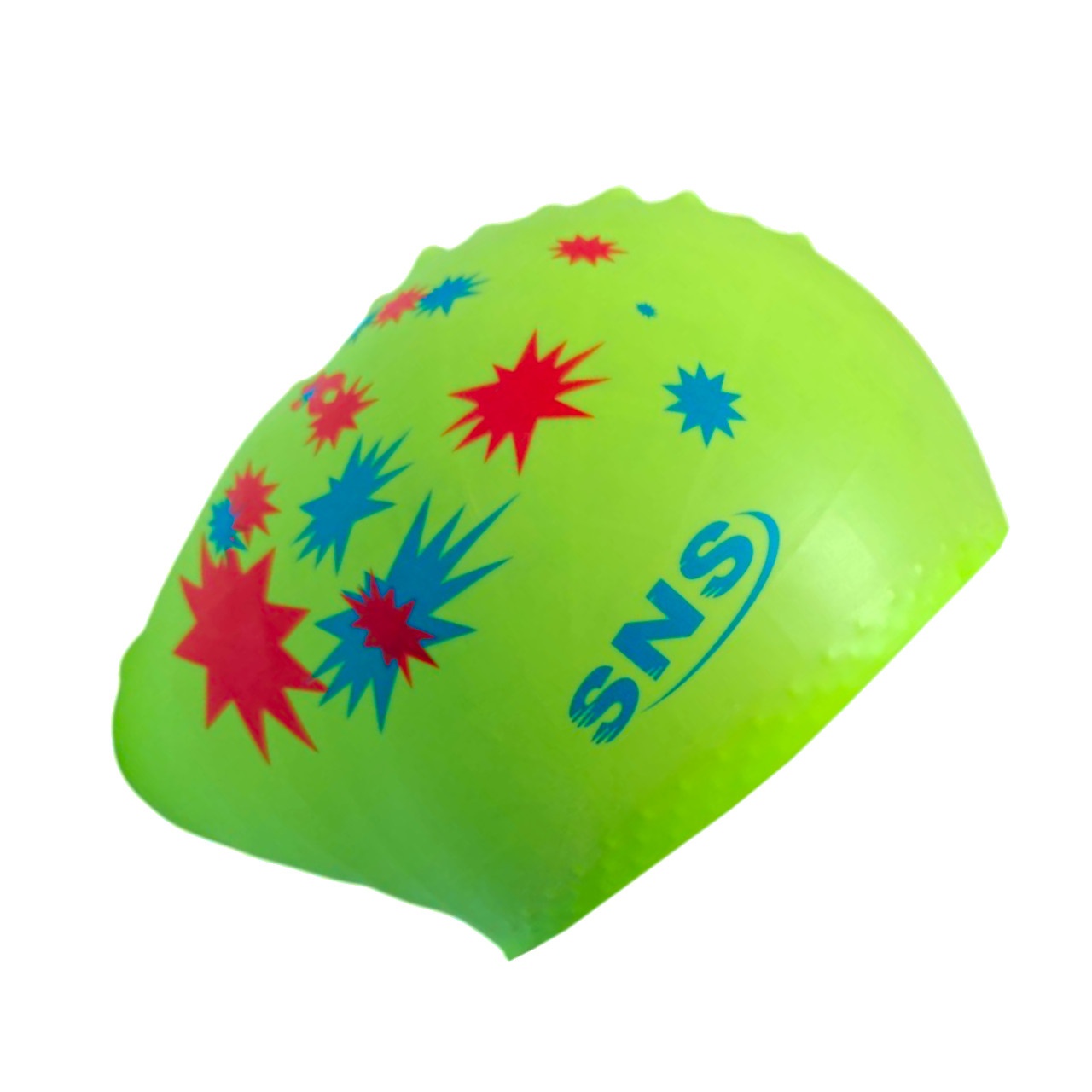 Шапочка для плавання для довгого волосся SNS KW-2СА light green galaxy