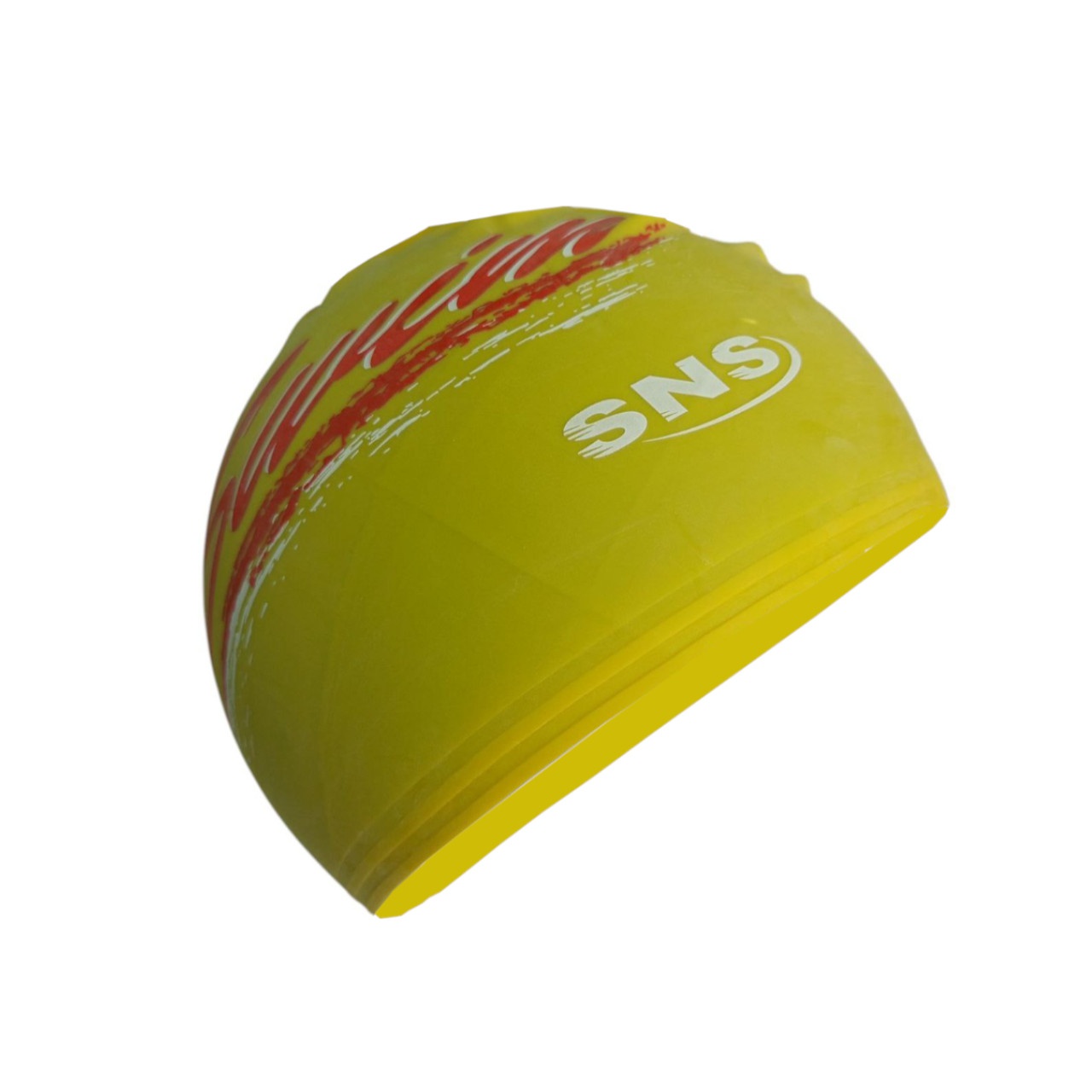 Шапочка для плавання SNS, yellow TH-Ж
